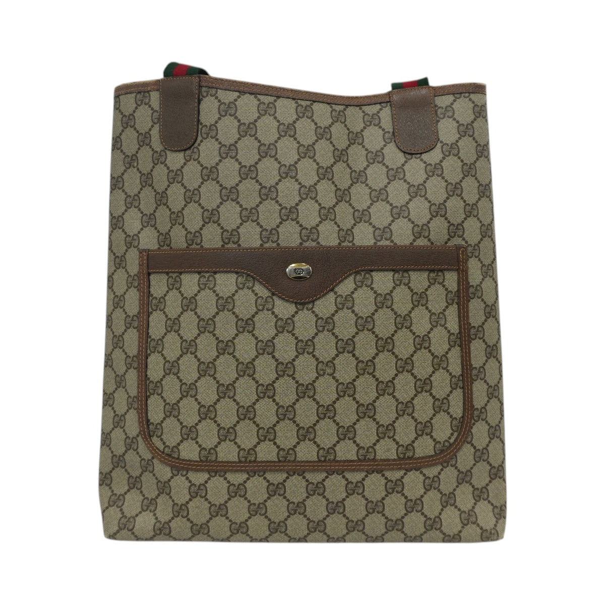 Pre-Owned Gucci Ophidia Vertical Tote Bag Brown