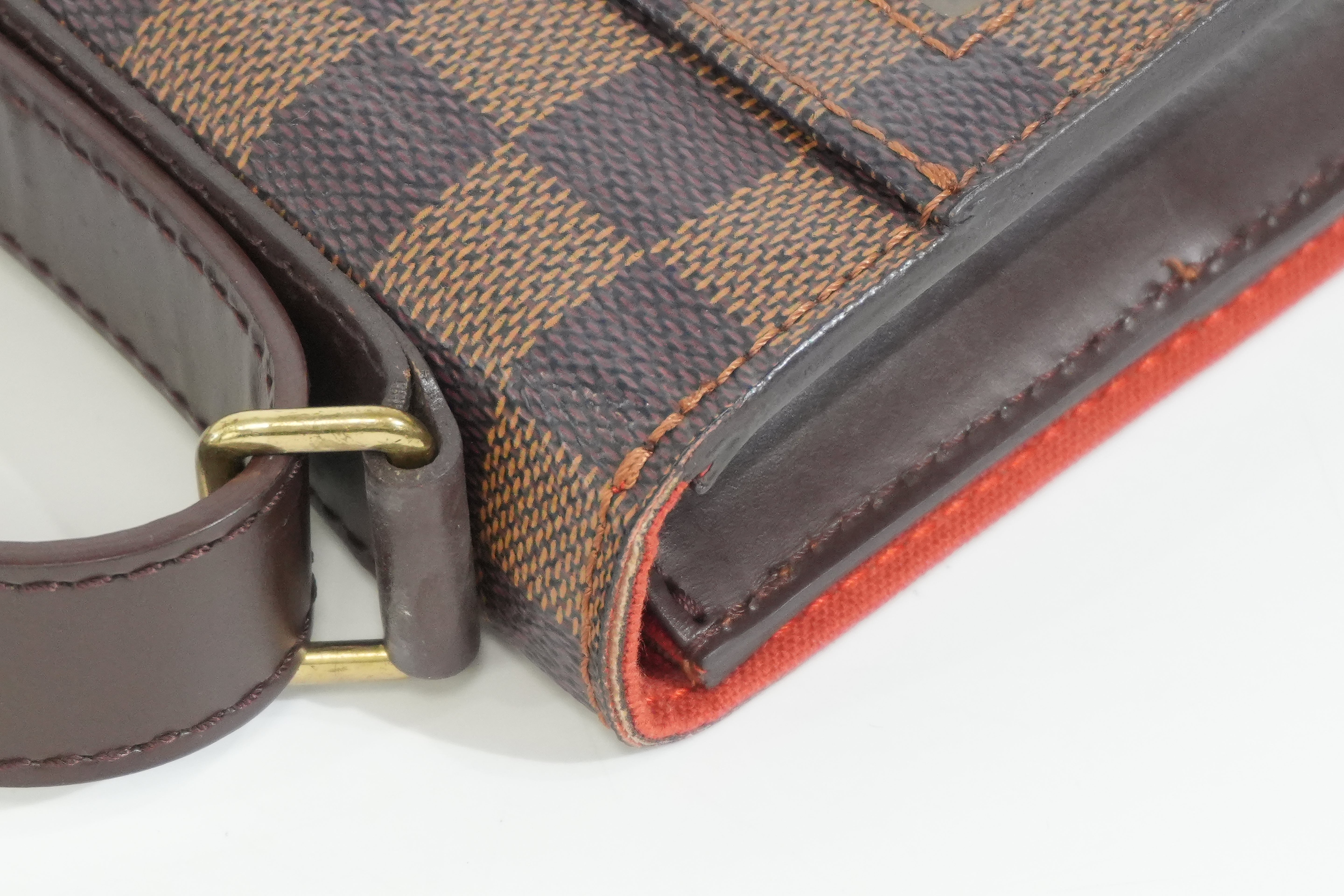 Pre-owned Louis Vuitton Damier Ebene Portobello Shoulder Bag