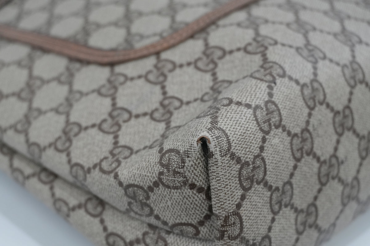 Pre-Owned Gucci Ophidia Vertical Tote Bag Brown