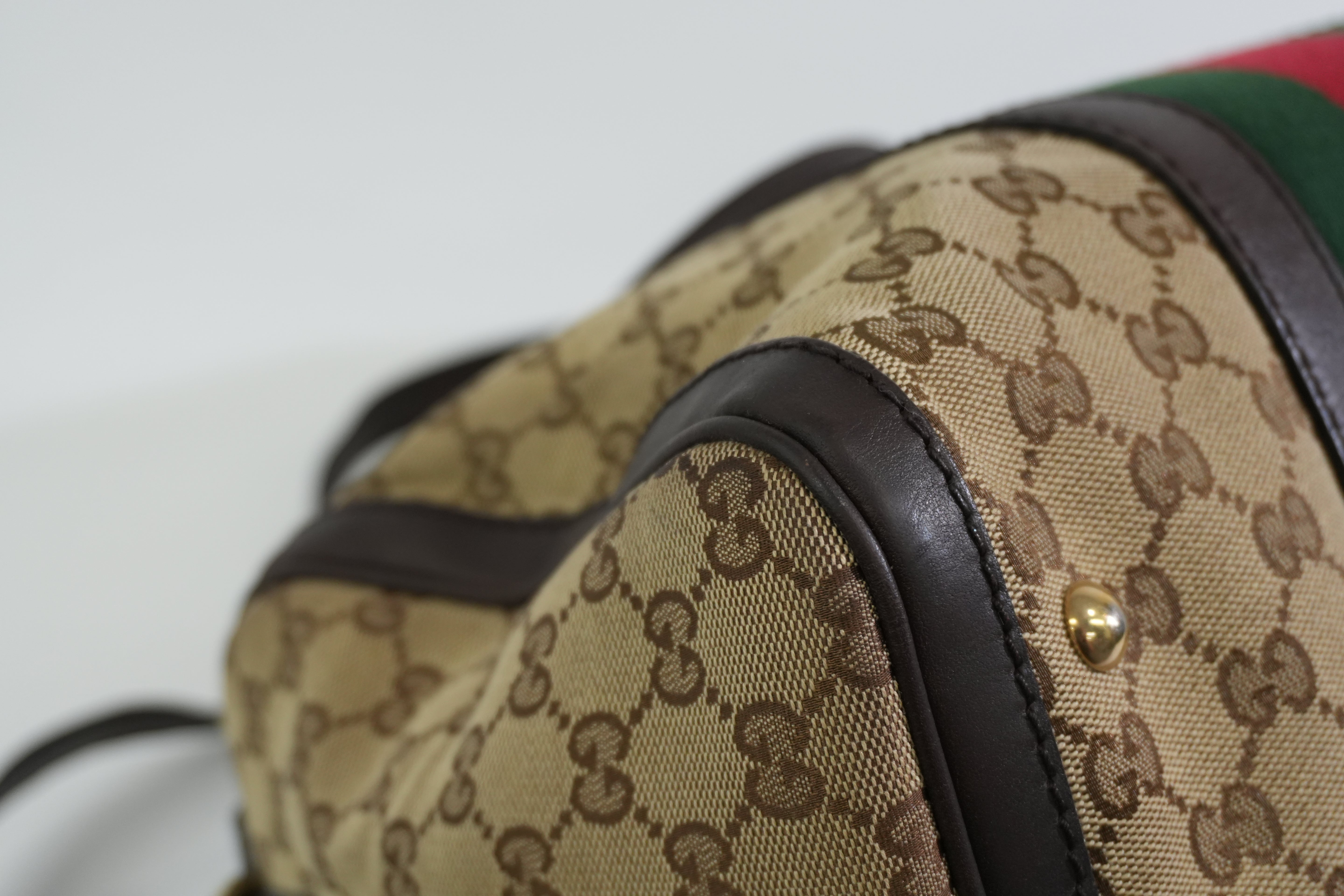 Pre-owned Gucci Two Way Ophidia Shoulder Bag Brown