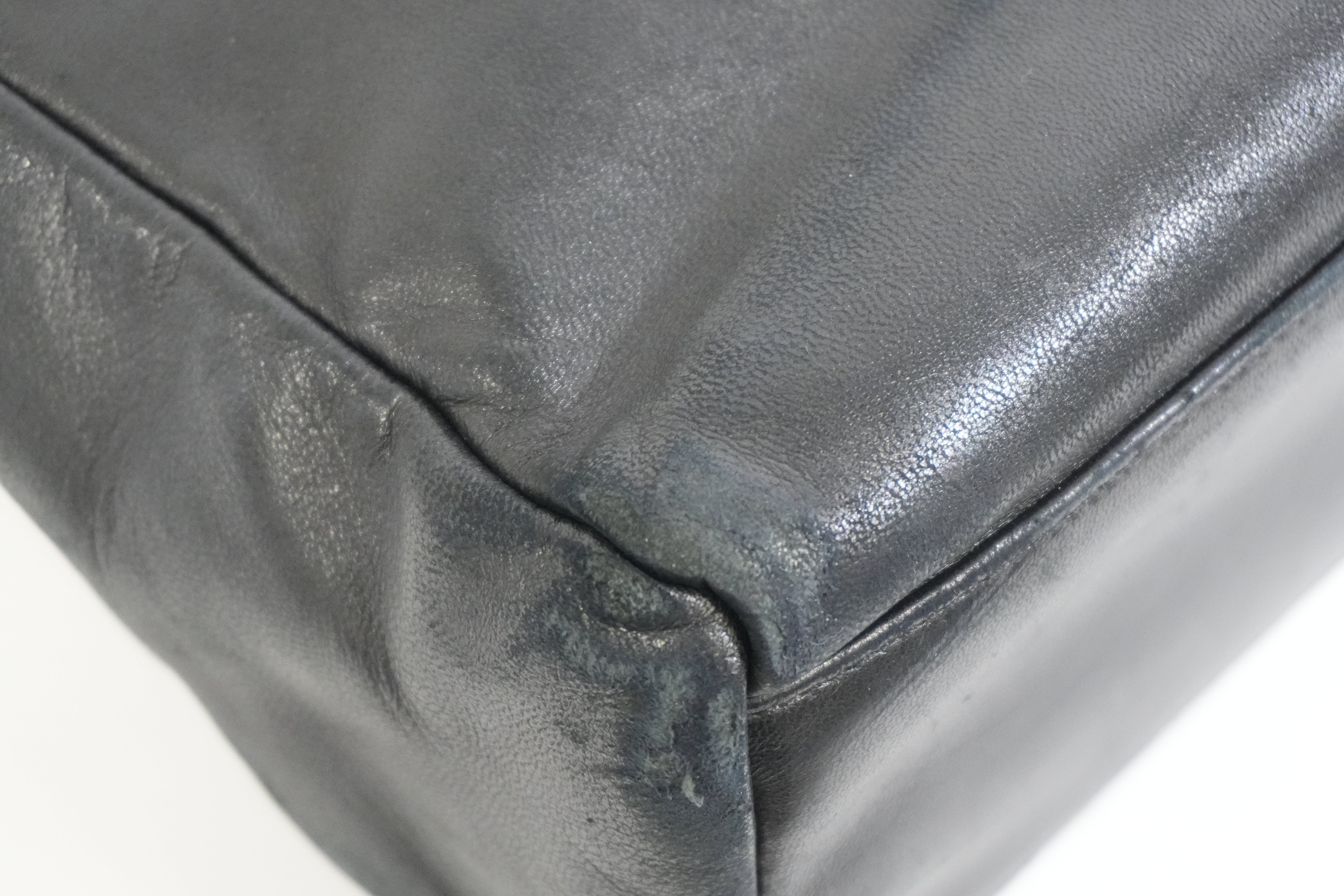 Pre-owned Bottega Briefcase Black