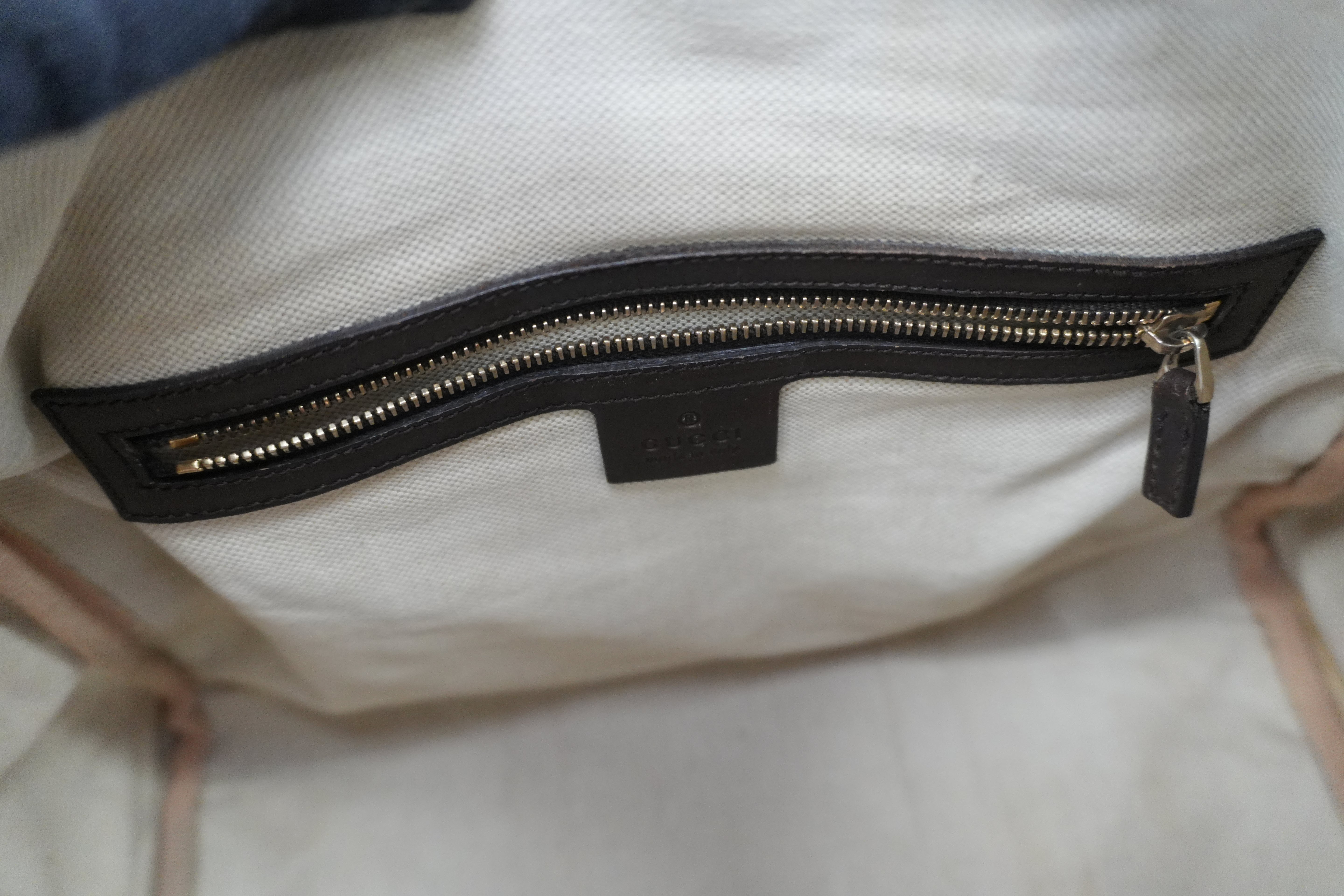 Pre-owned Gucci Two Way Ophidia Shoulder Bag Brown