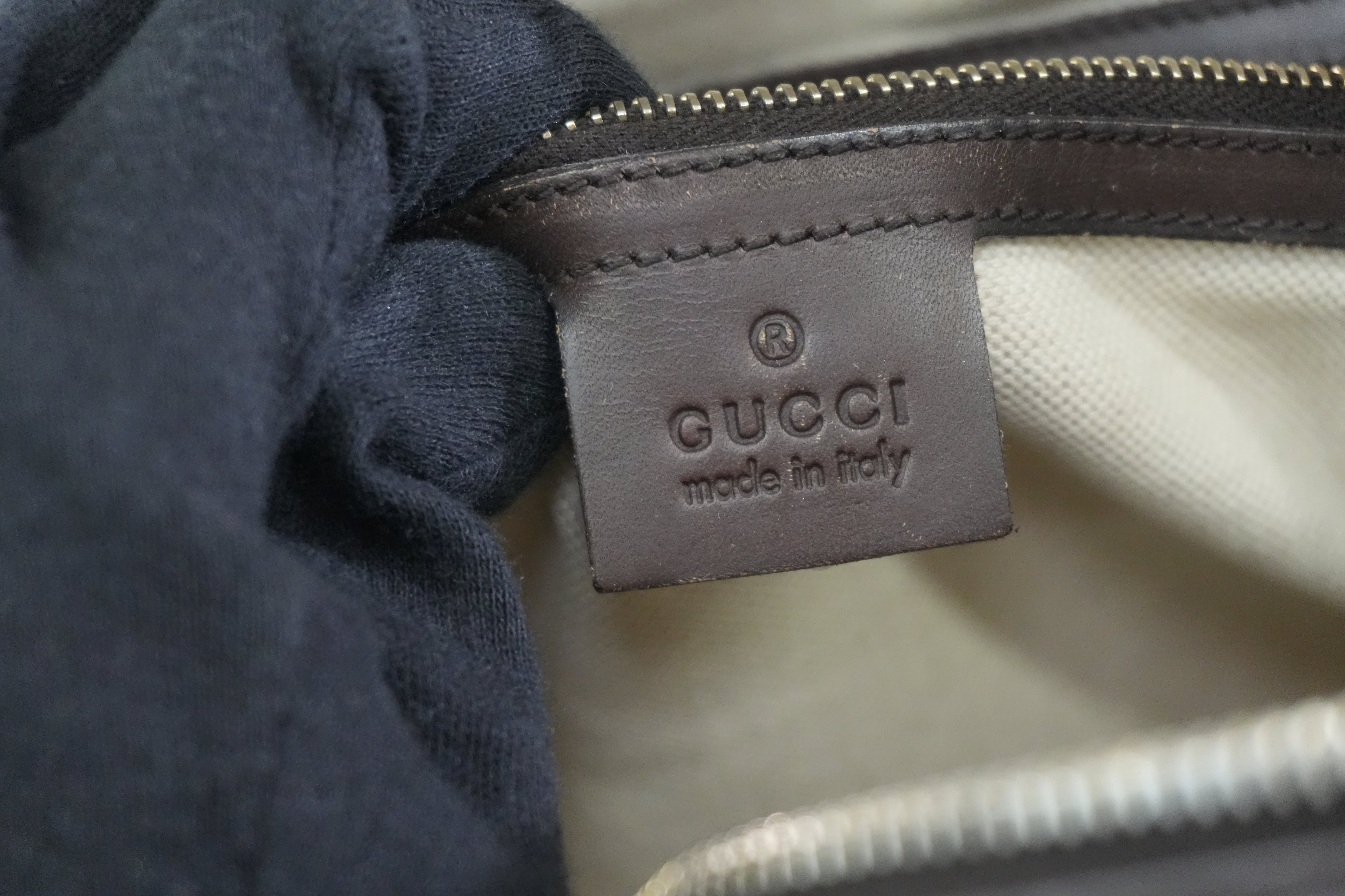 Pre-owned Gucci Two Way Ophidia Shoulder Bag Brown