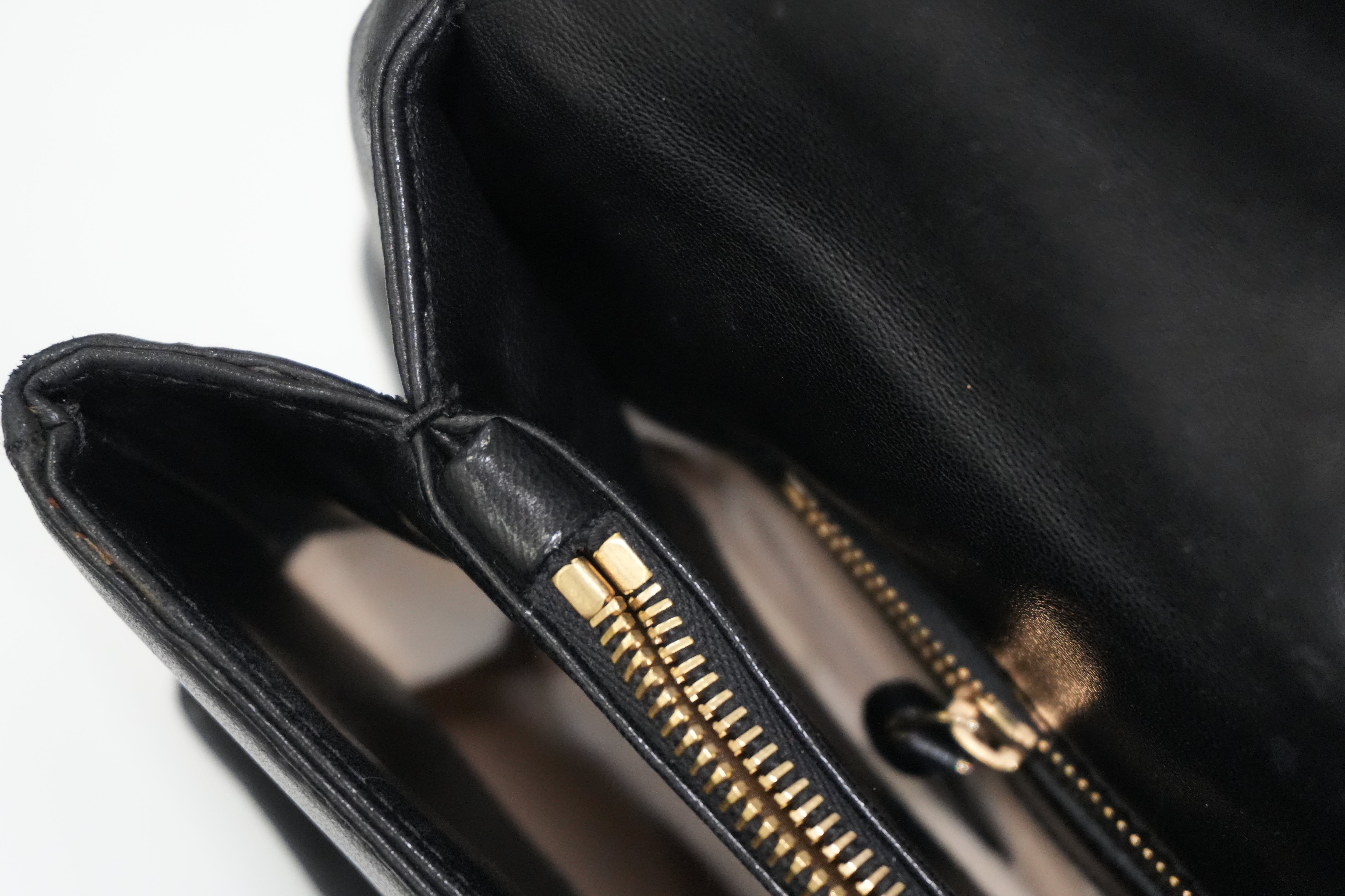 Pre-owned Bottega Briefcase Black