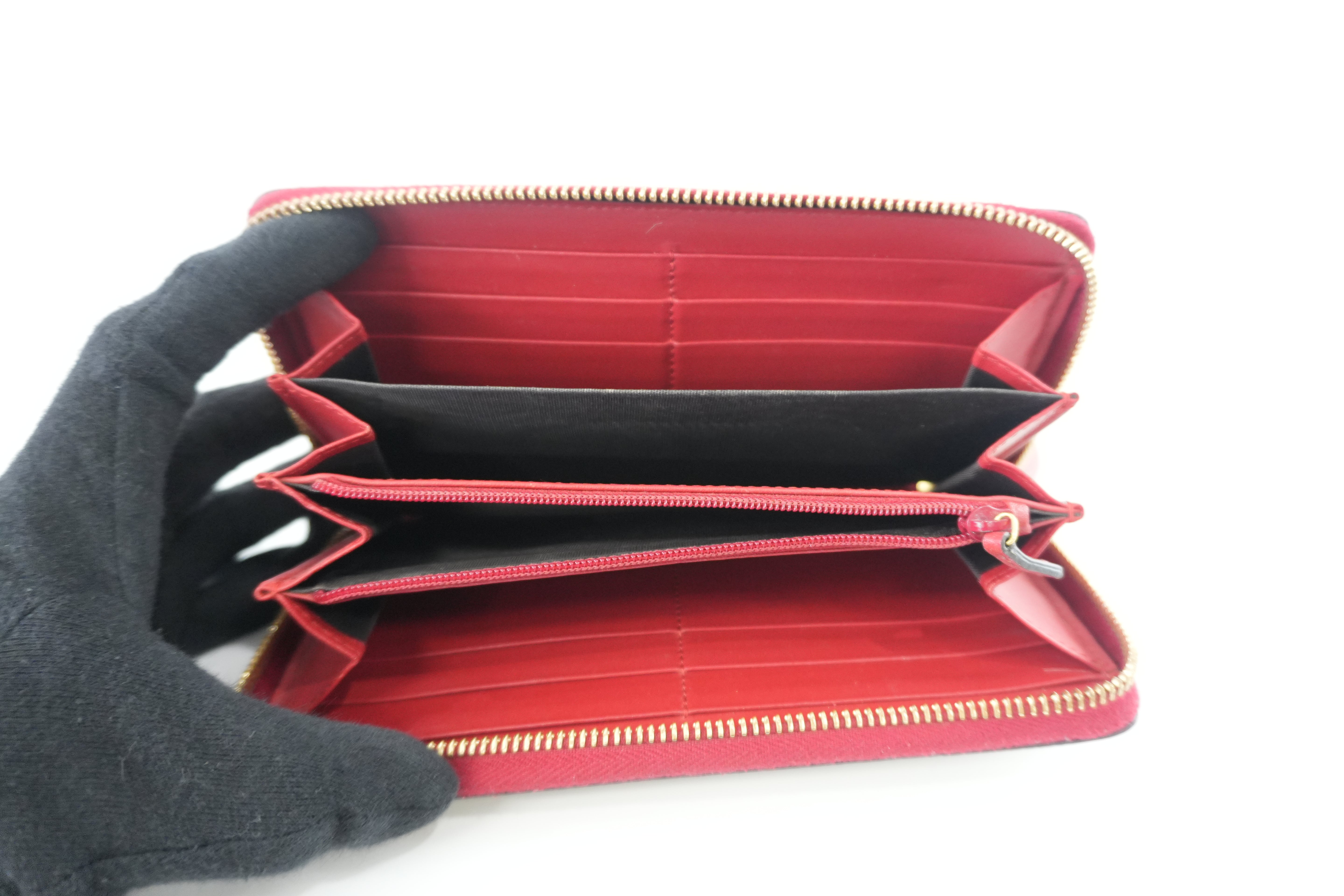 Gucci Supreme Cat Long Wallet Used