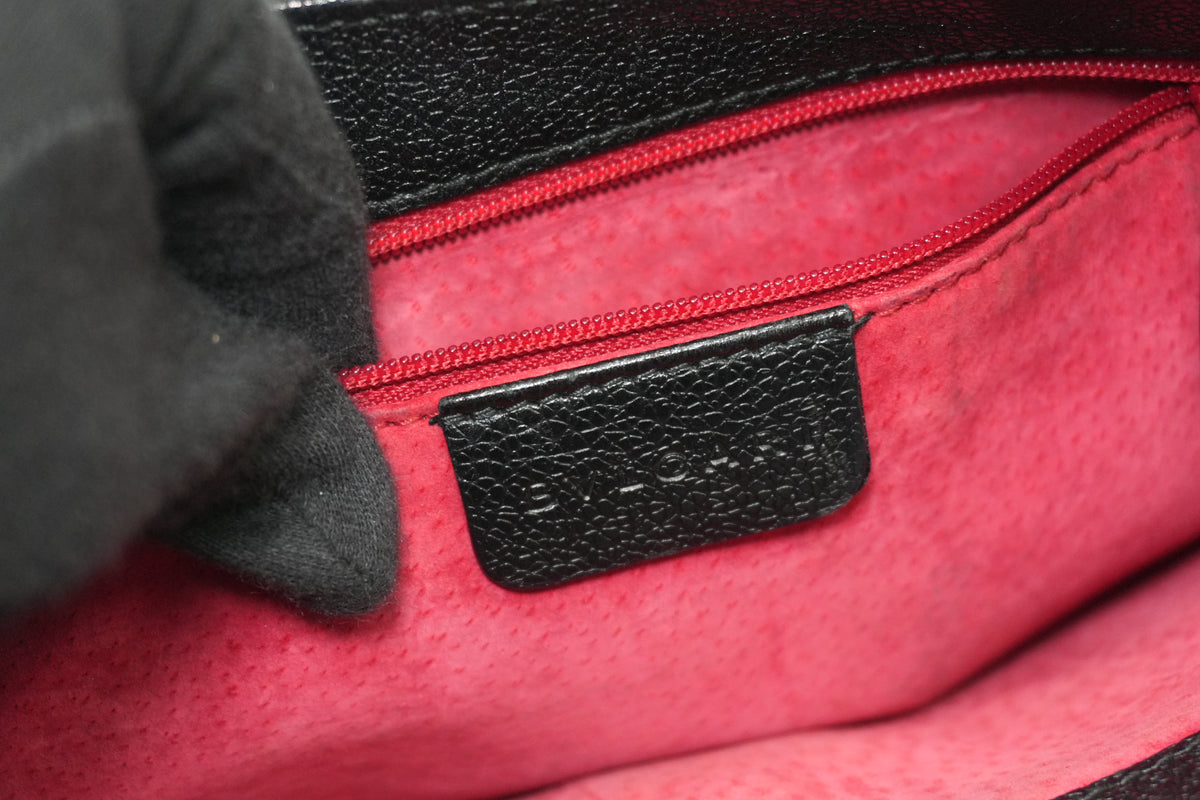 Pre-Owned Bvlgari Crossbody Bag Black