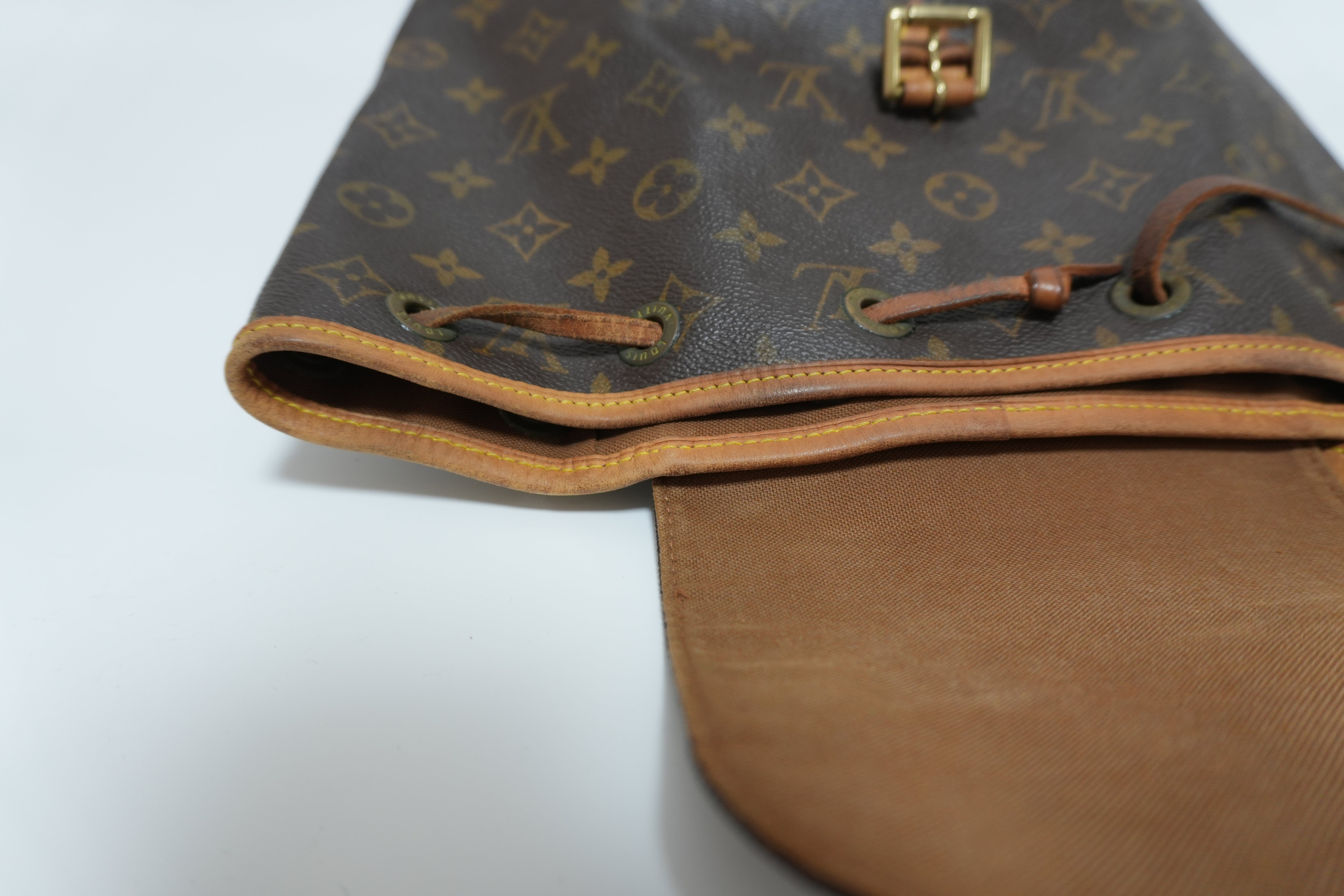 Louis Vuitton Montsouris PM Backpack Used