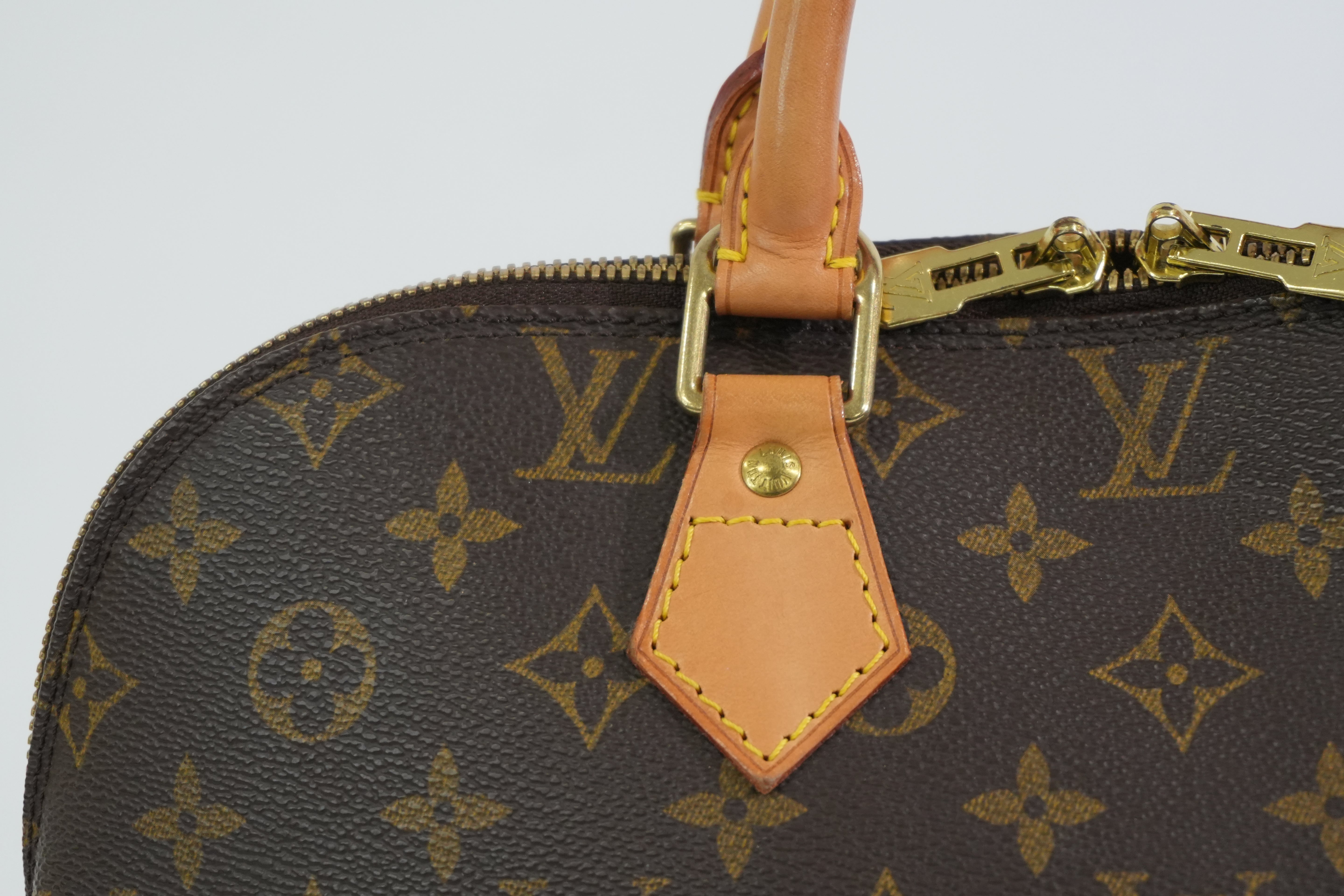 Pre-owned Louis Vuitton Monogram Alma PM Handbag
