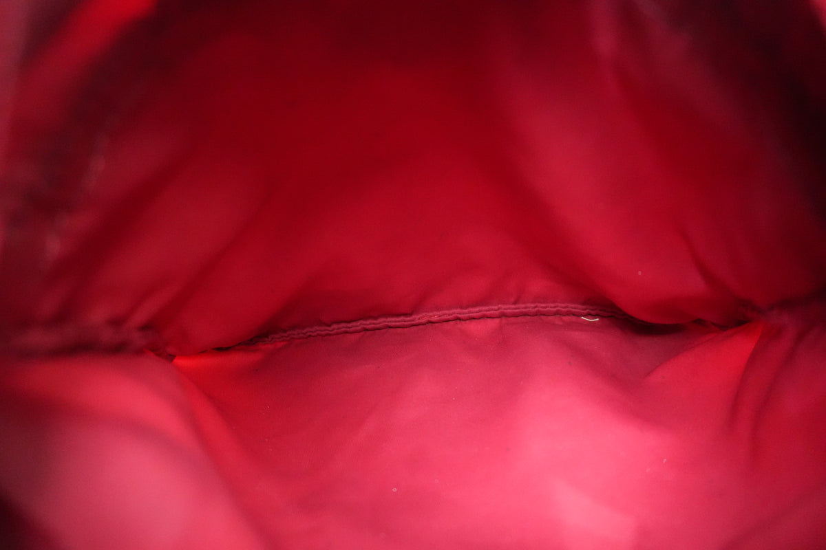 Pre-Owned Prada Nylon Crossbody Bag Red