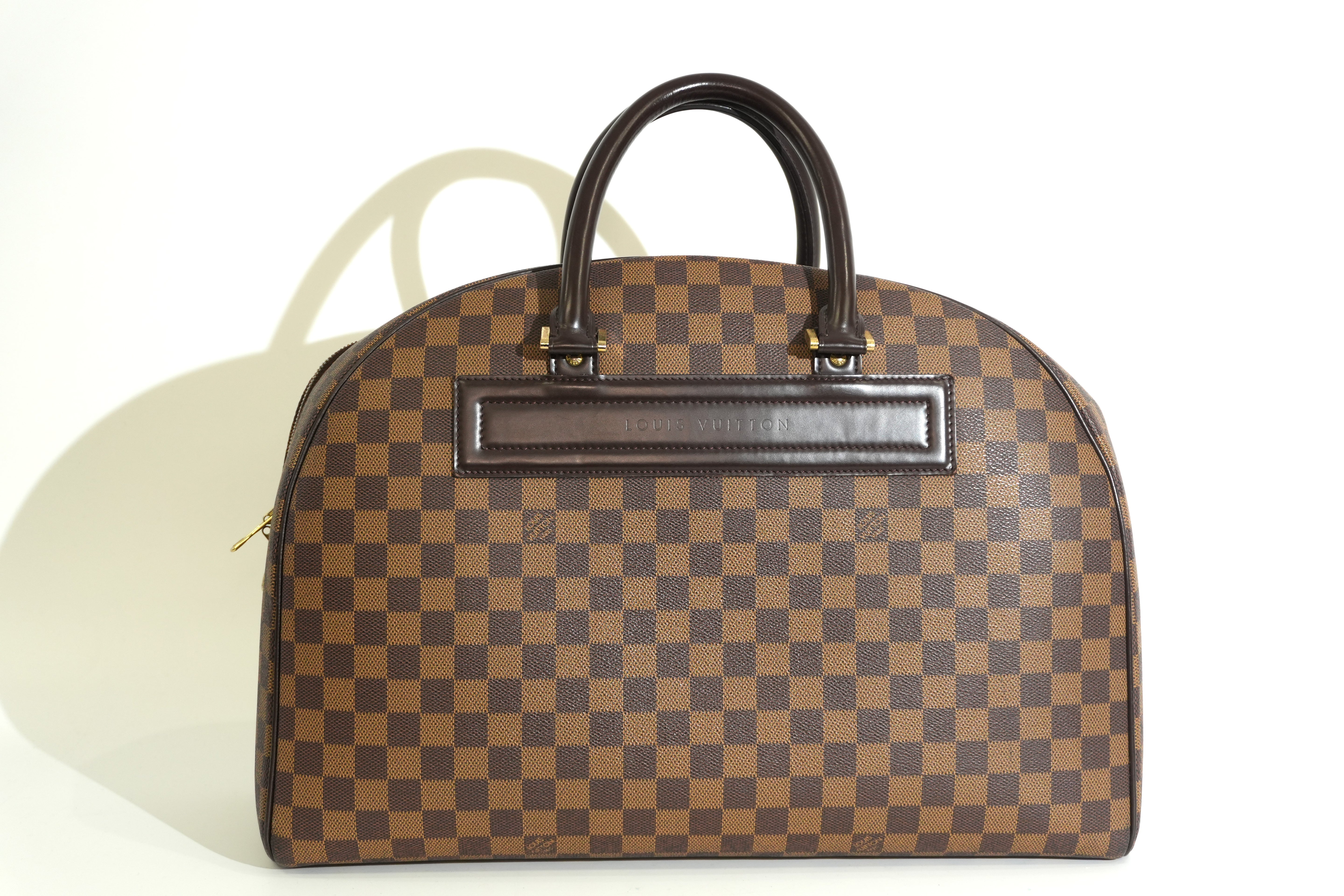 Pre-owned Louis Vuitton Damier Ebene Nolita Travel Bag