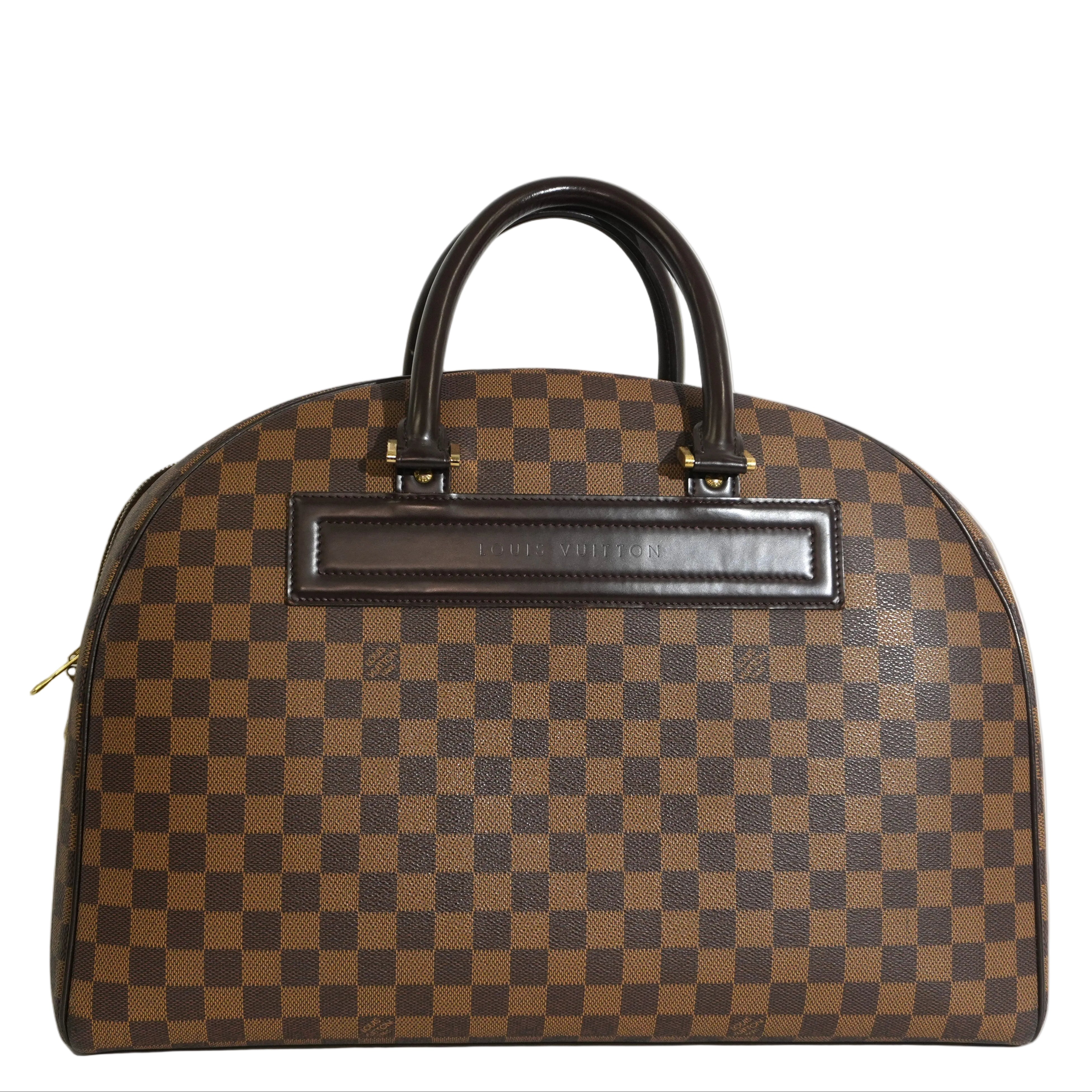 Pre-owned Louis Vuitton Damier Ebene Nolita Travel Bag