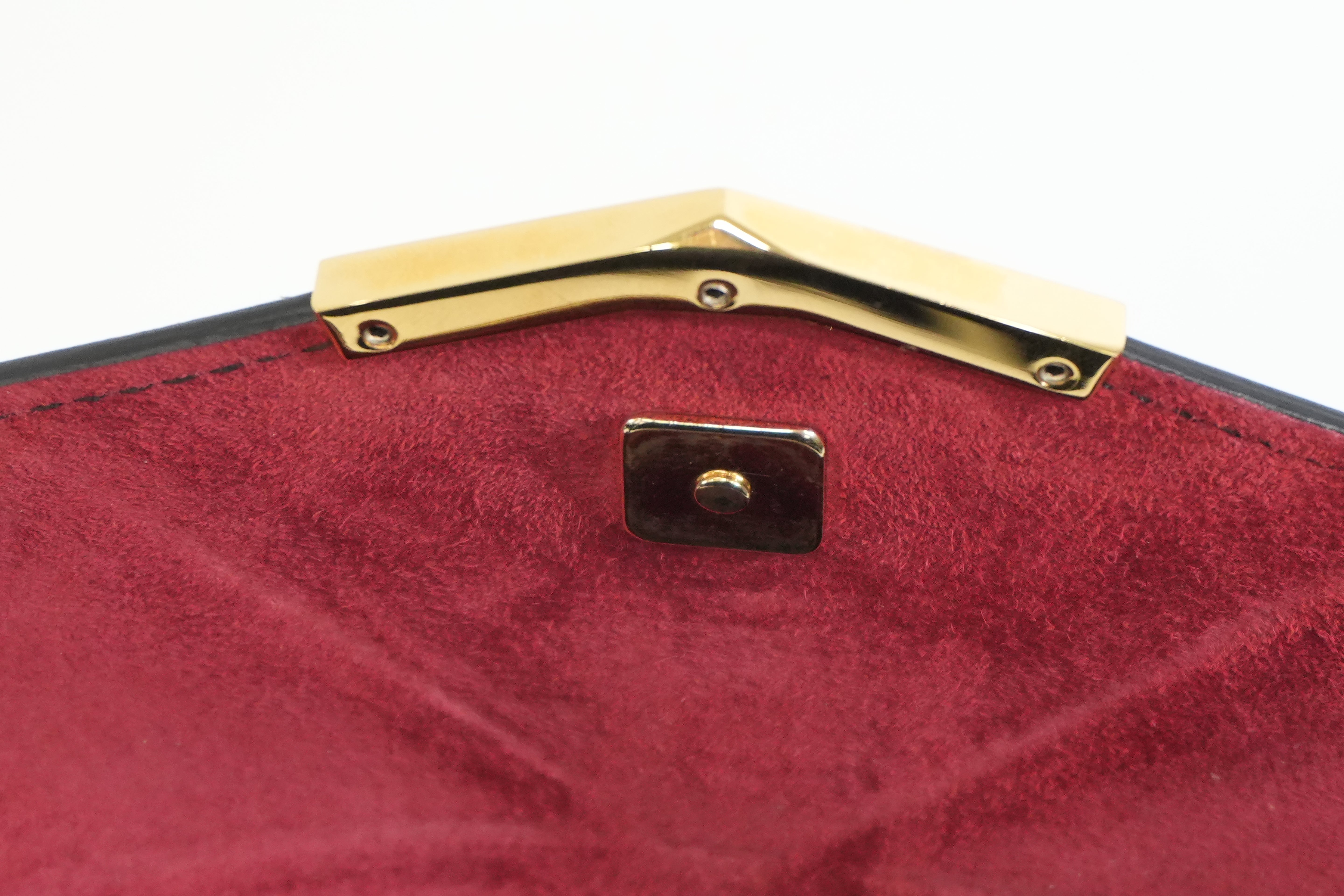 Pre-owned Fendi 2Jours Clutch Bag Pink and Pink