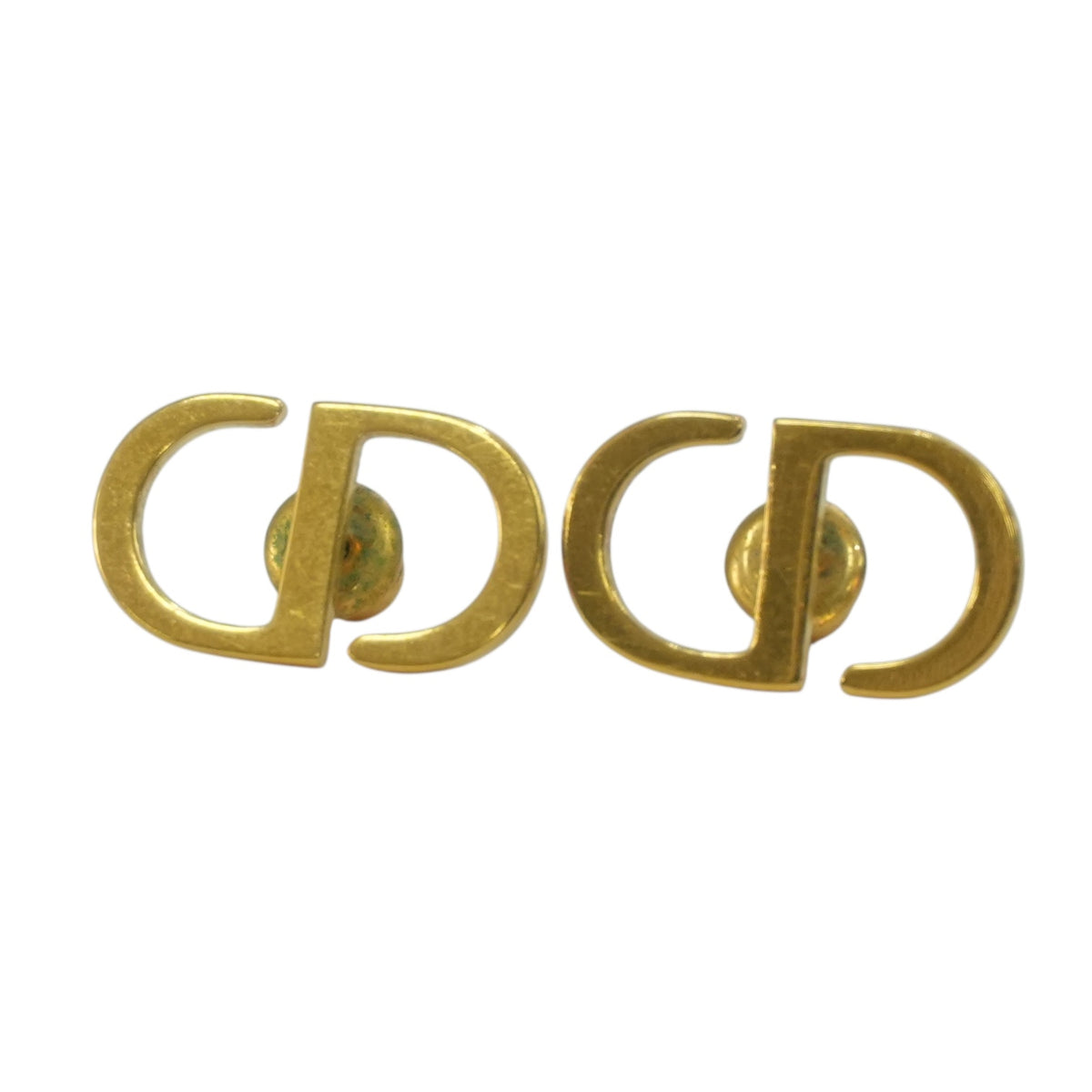 Pre-Owned Dior CD earrings Gold