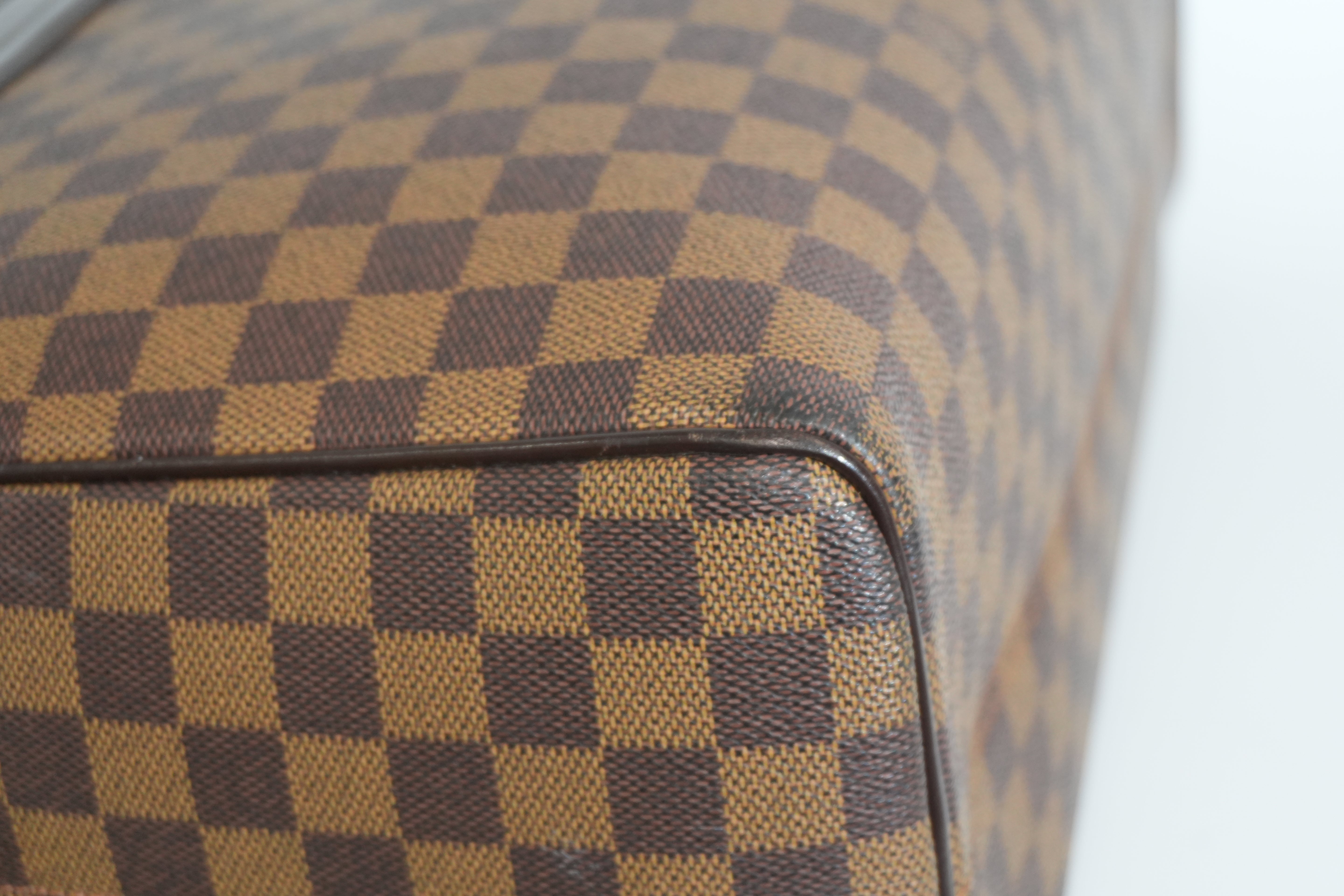 Pre-owned Louis Vuitton Damier Ebene Nolita Travel Bag