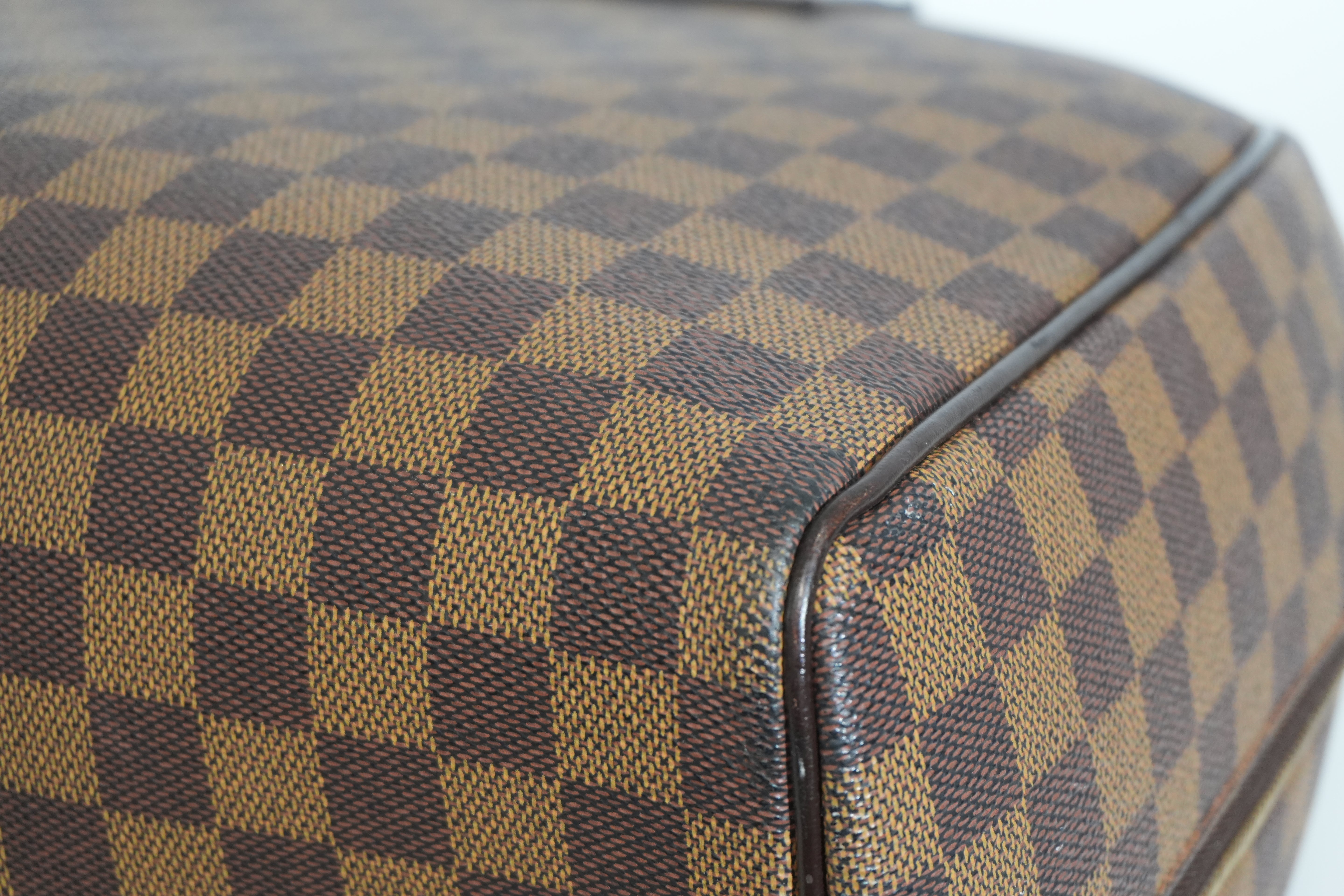 Pre-owned Louis Vuitton Damier Ebene Nolita Travel Bag