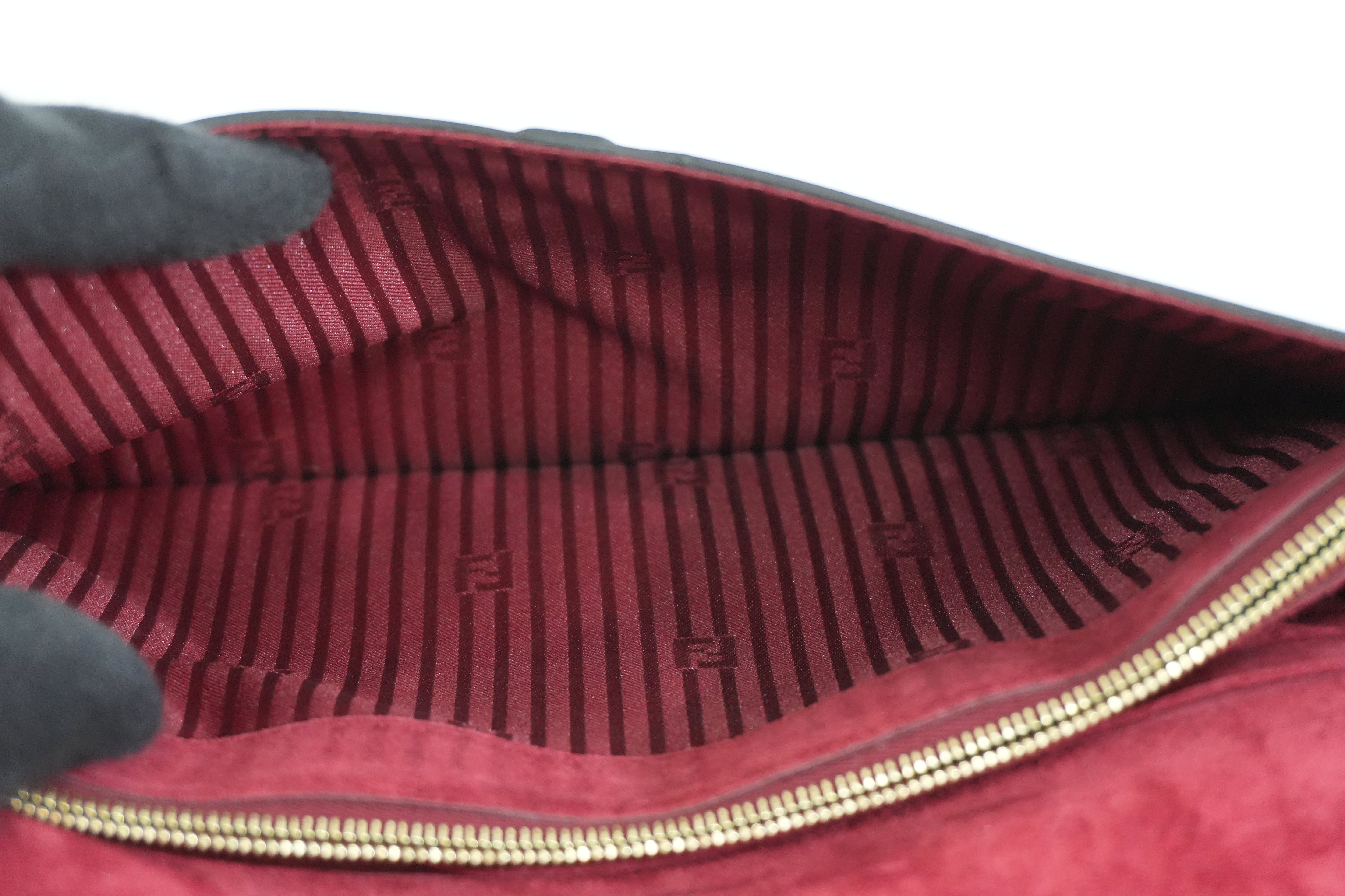 Pre-owned Fendi 2Jours Clutch Bag Pink and Pink