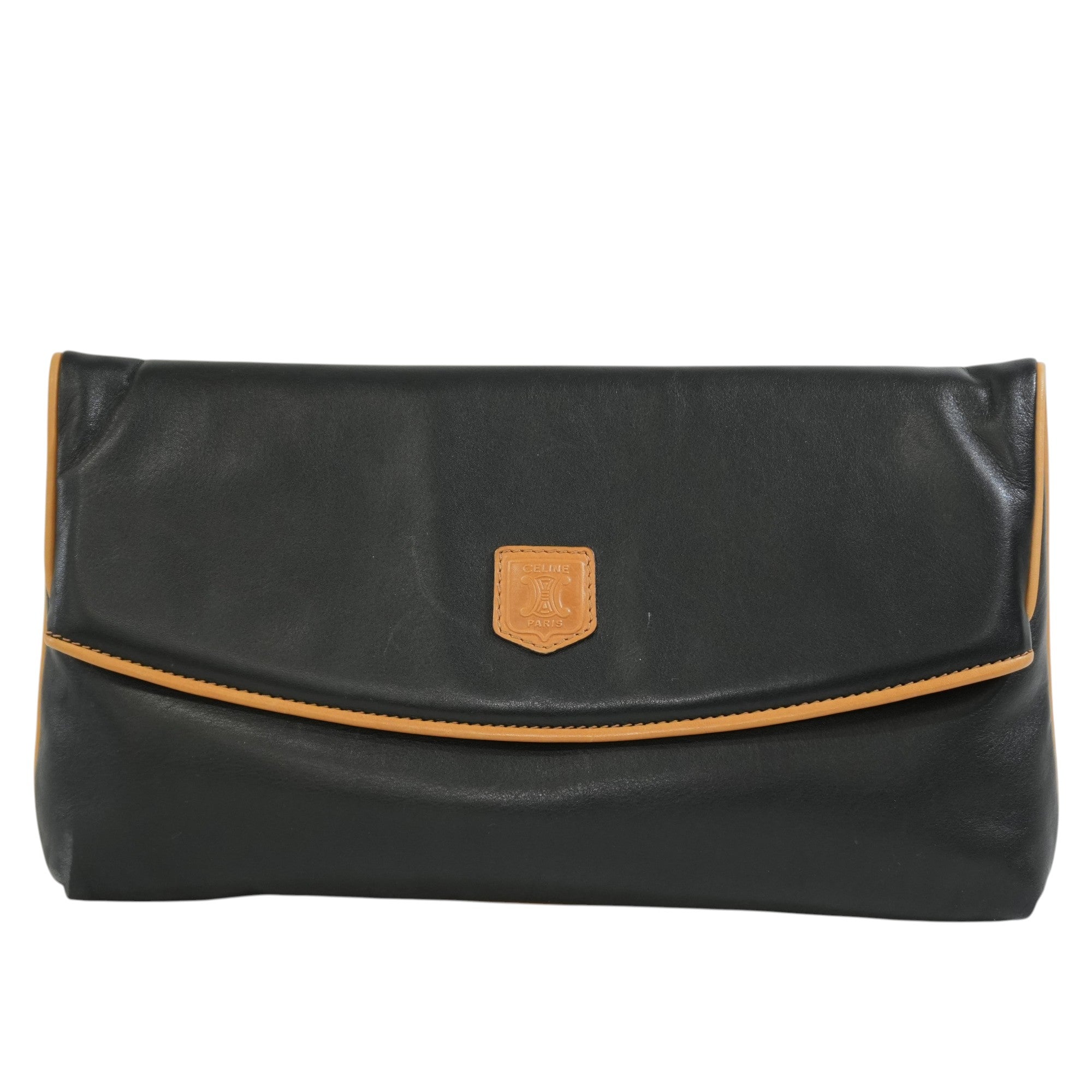 Pre-owned Celine Clutch Bag Black