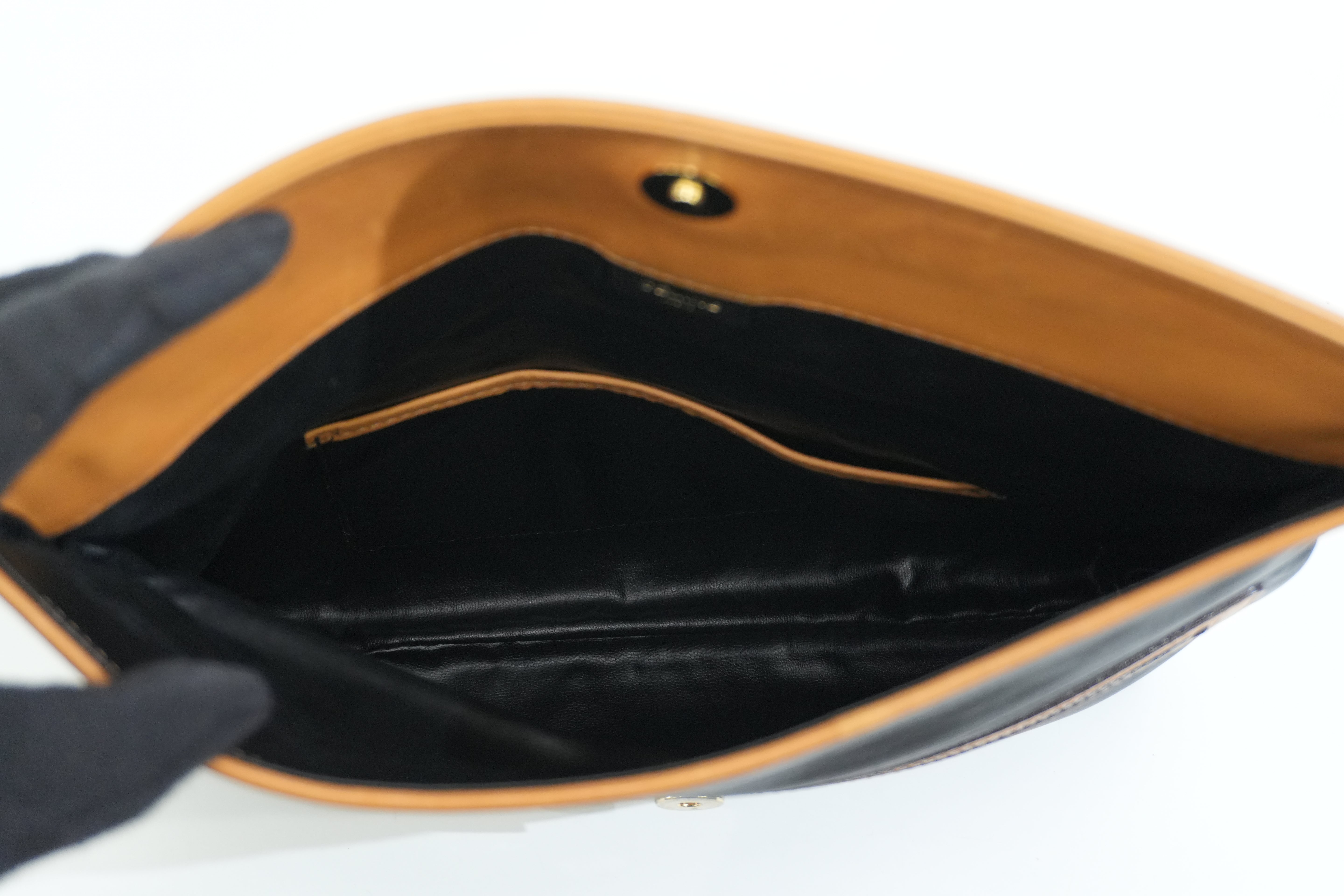 Pre-owned Celine Clutch Bag Black