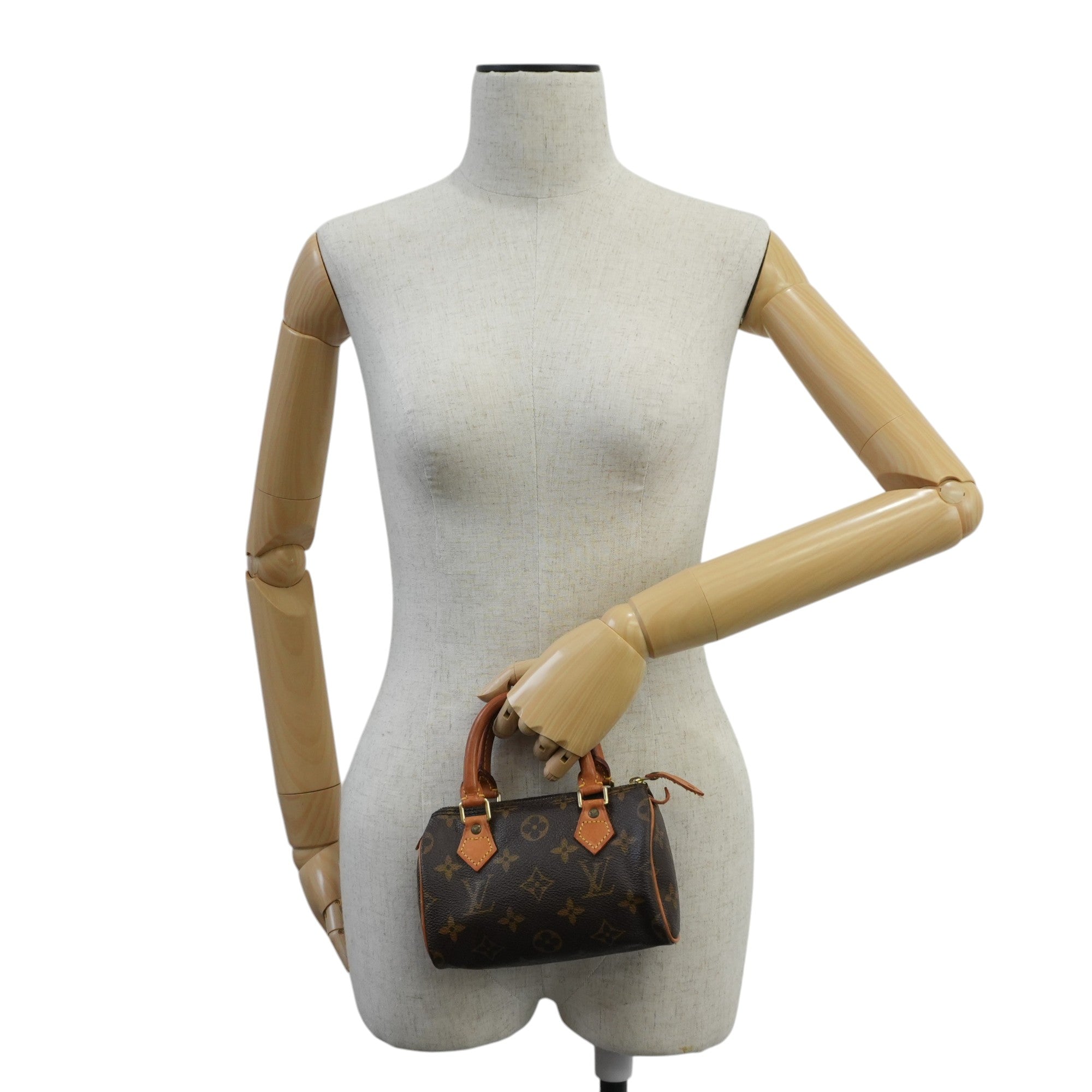 Louis Vuitton Monogram Mini Speedy Handbag Used