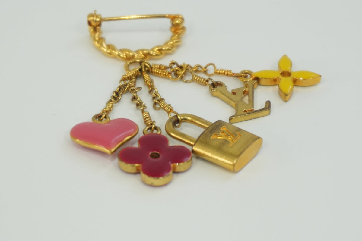 Pre-Owned Louis Vuitton Bag Charm multi color