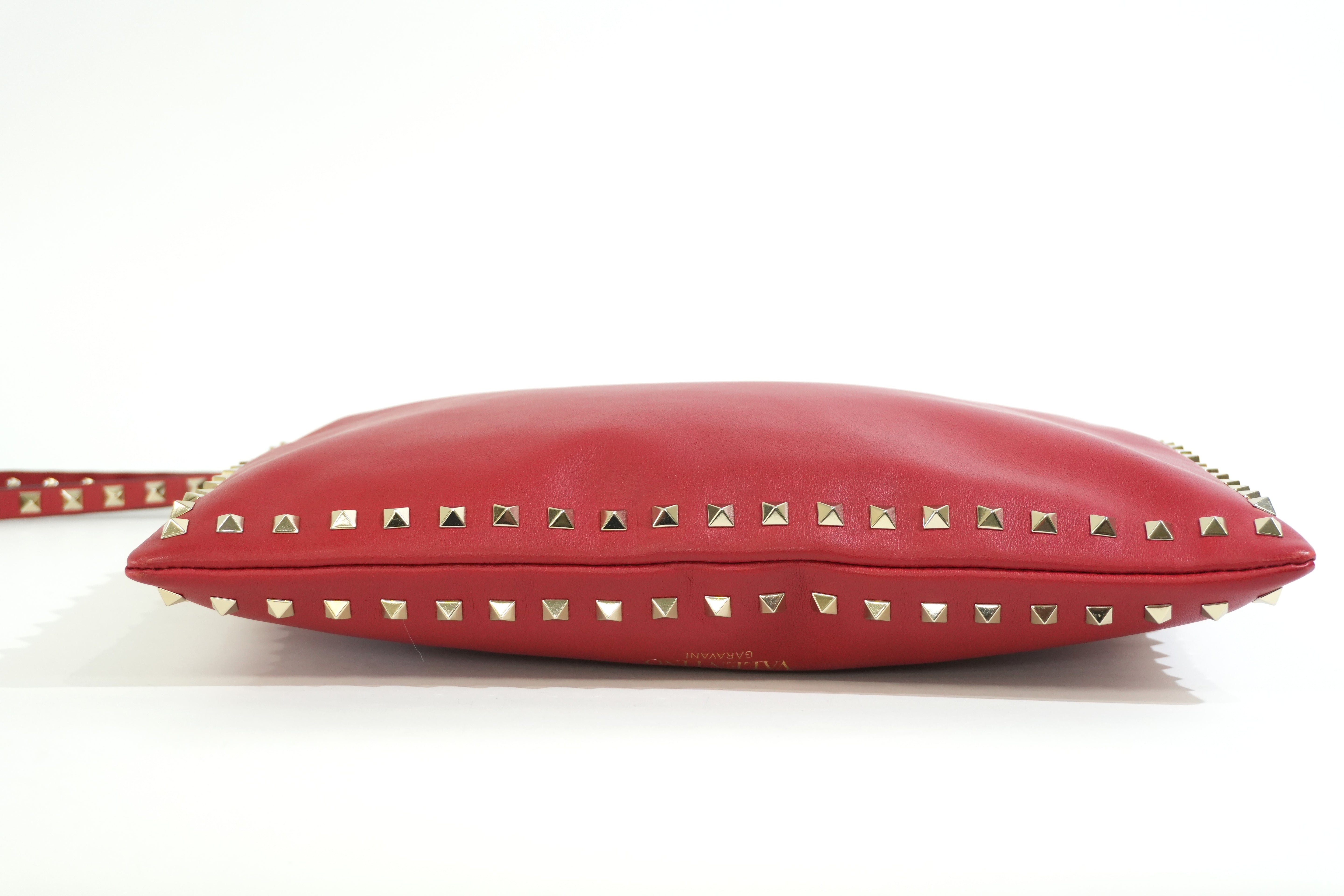 Pre-owned Valentino Wrist Clutch Bag Red