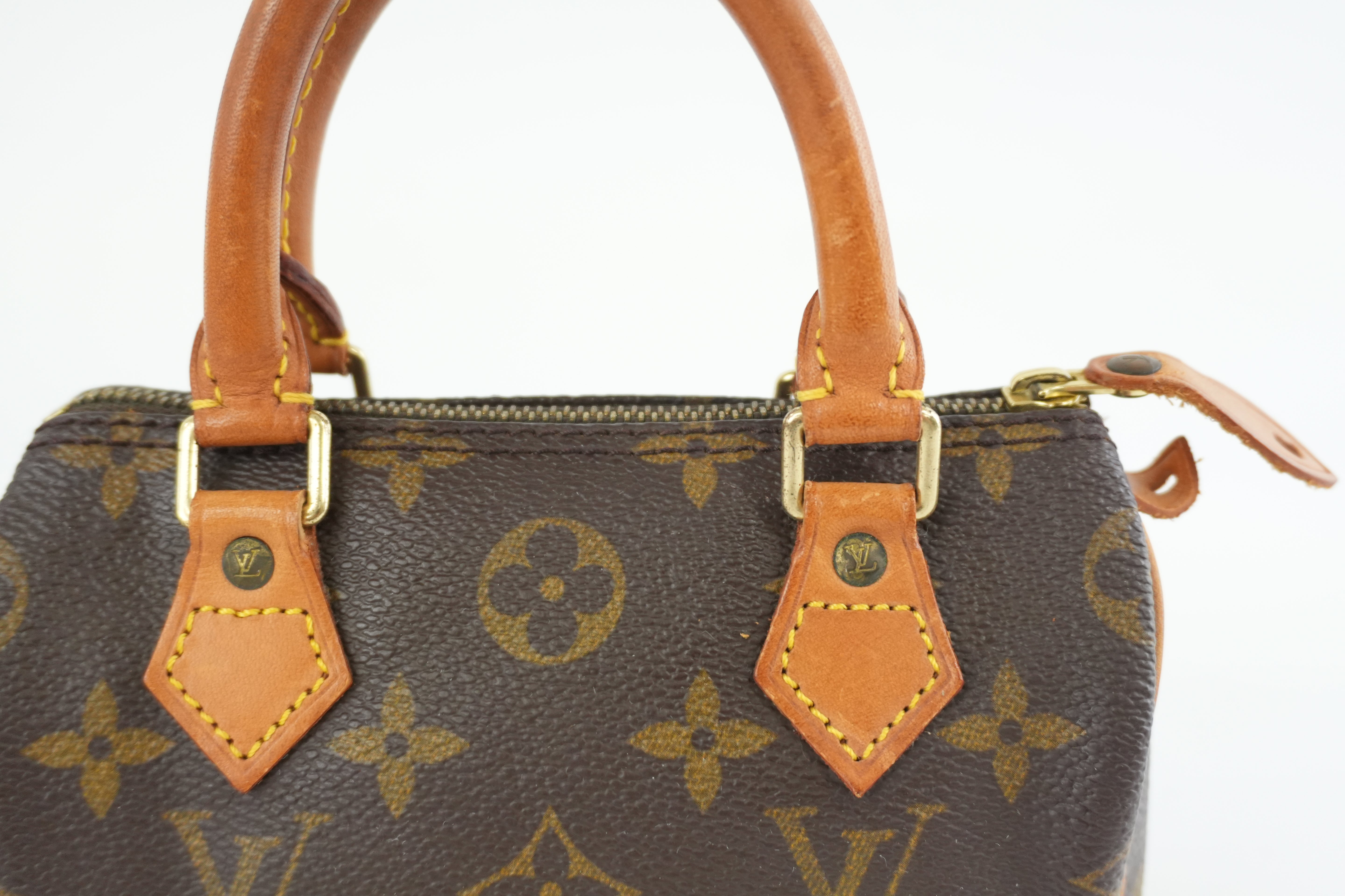 Louis Vuitton Monogram Mini Speedy Handbag Used