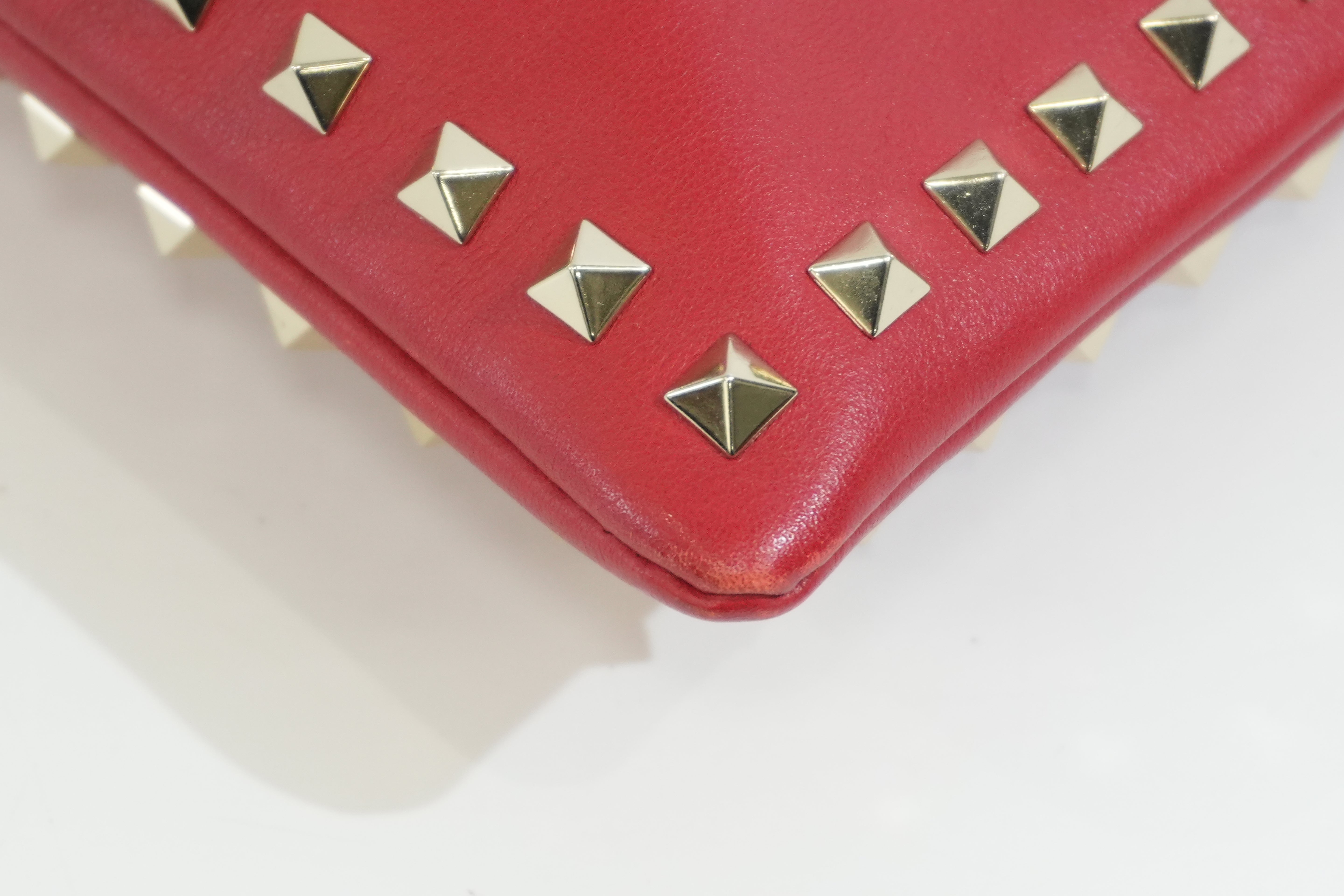 Pre-owned Valentino Wrist Clutch Bag Red