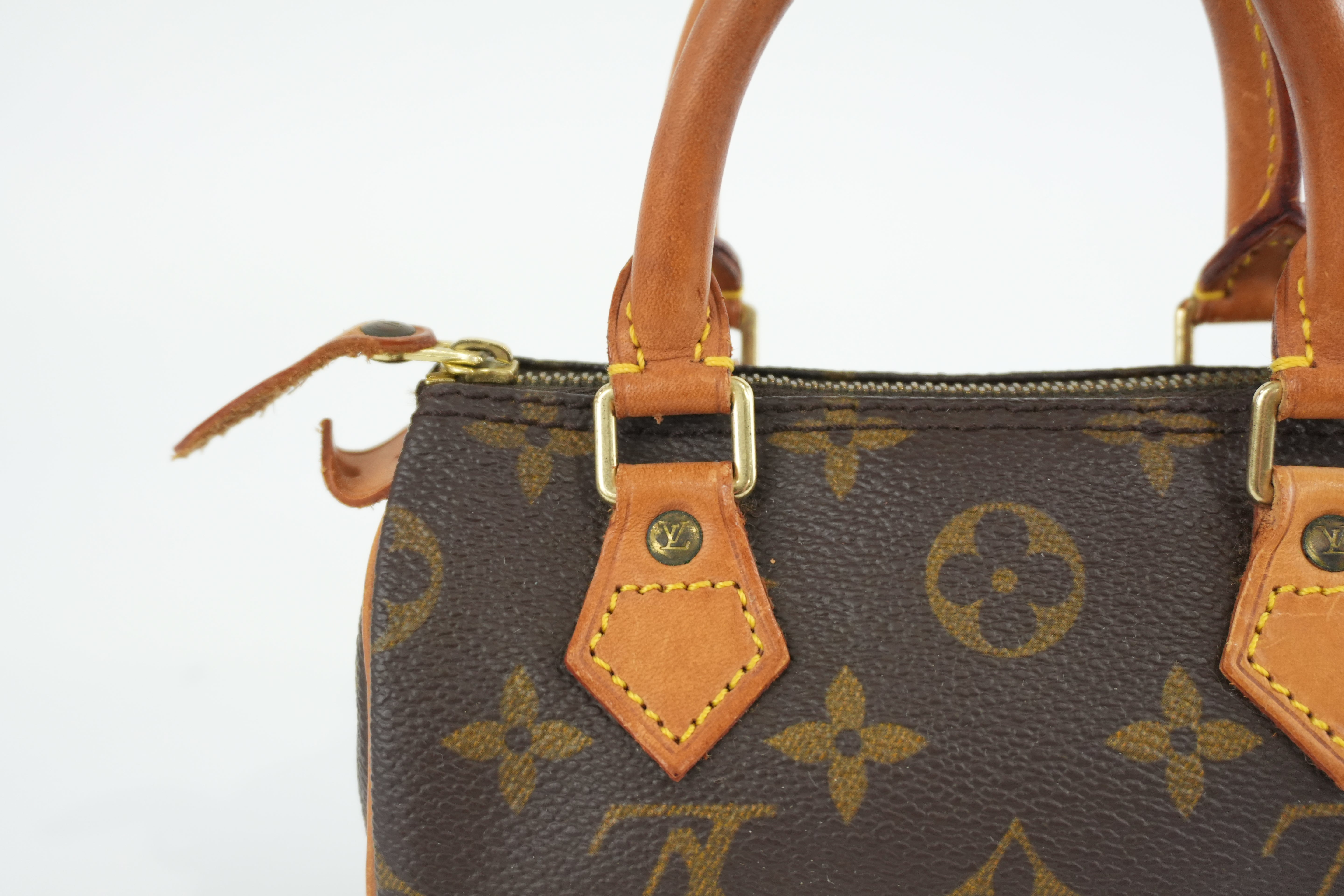 Louis Vuitton Monogram Mini Speedy Handbag Used