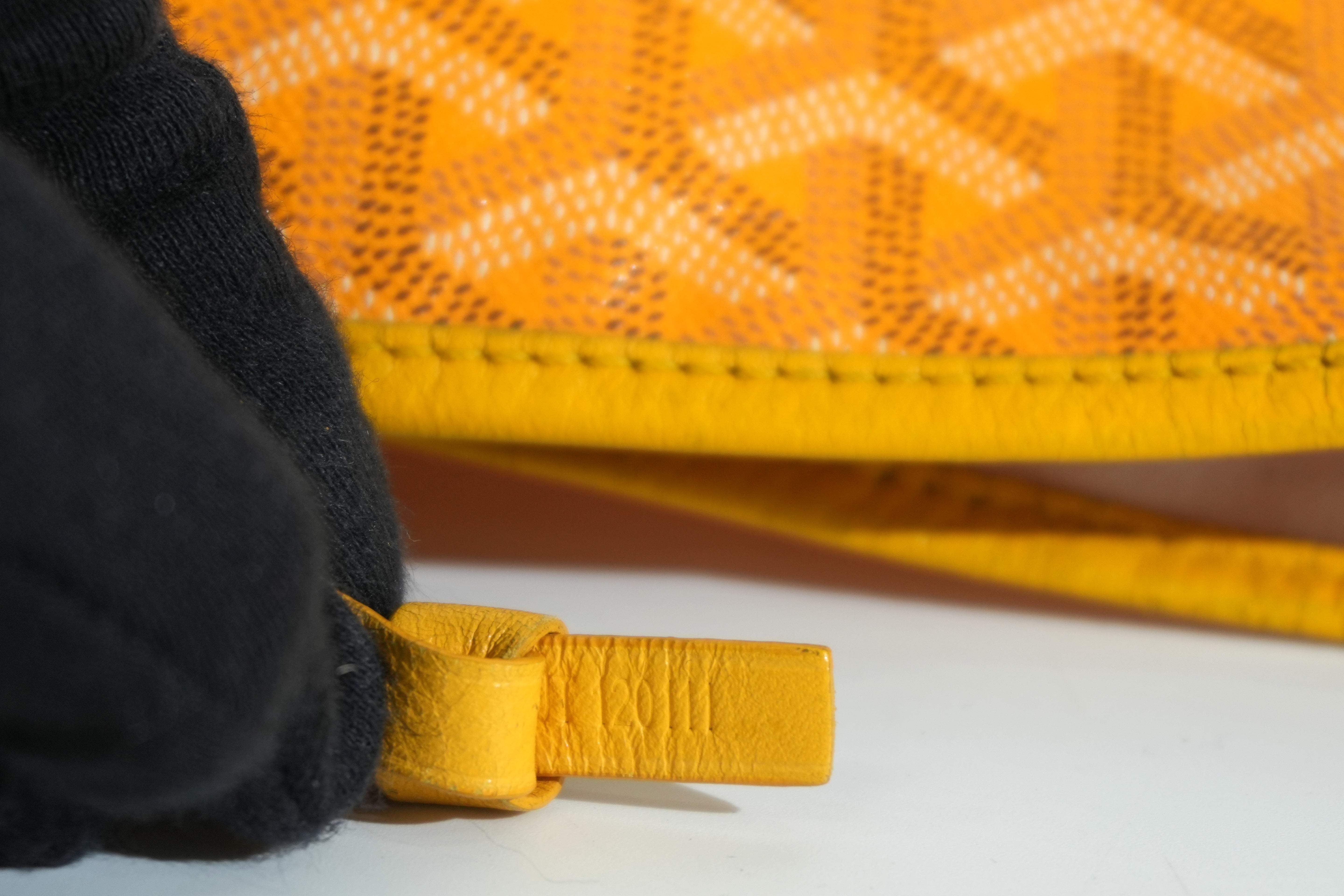 Pre-owned Goyard Saint Louis GM Tote Bag Yellow