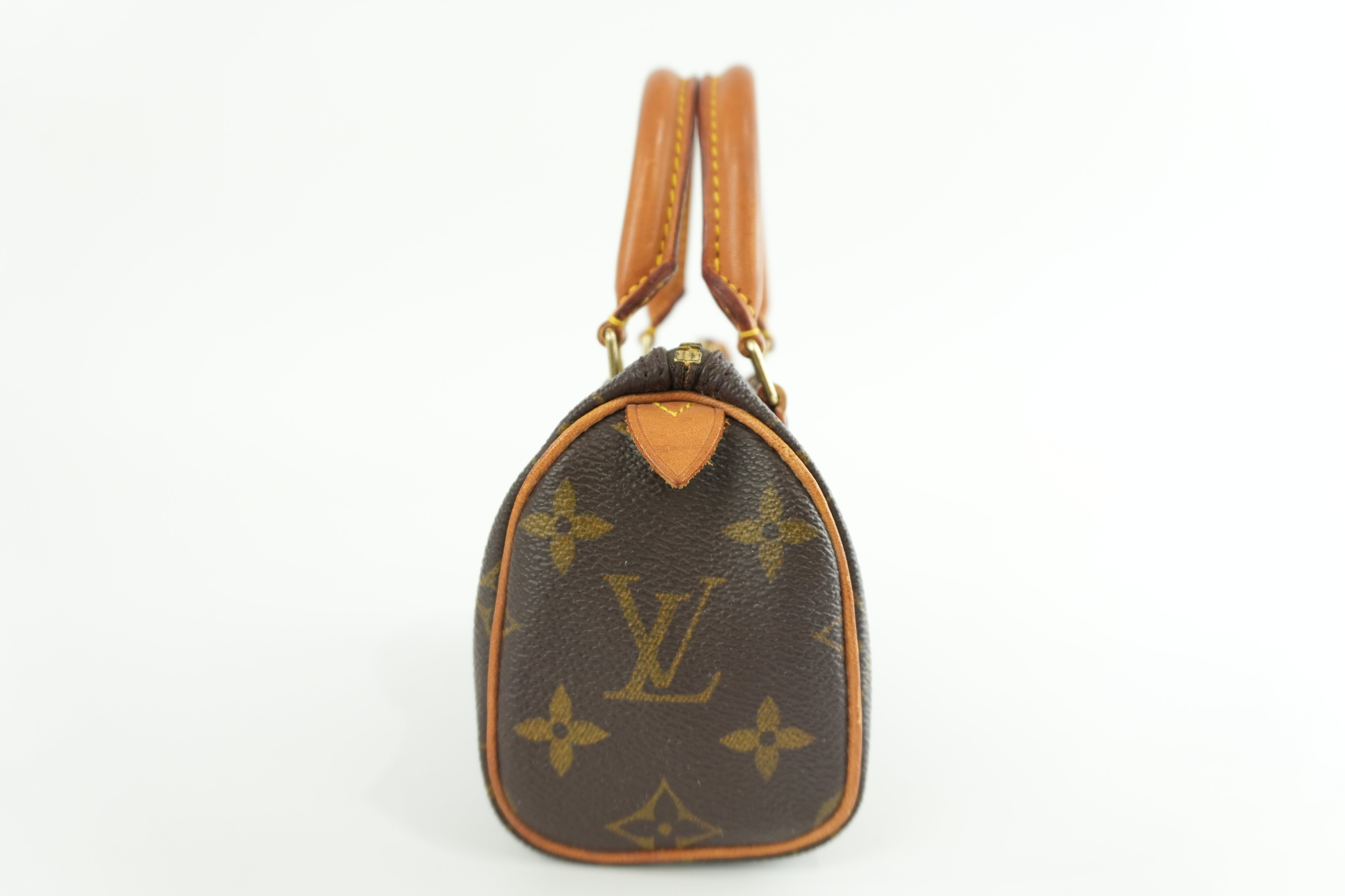 Louis Vuitton Monogram Mini Speedy Handbag Used