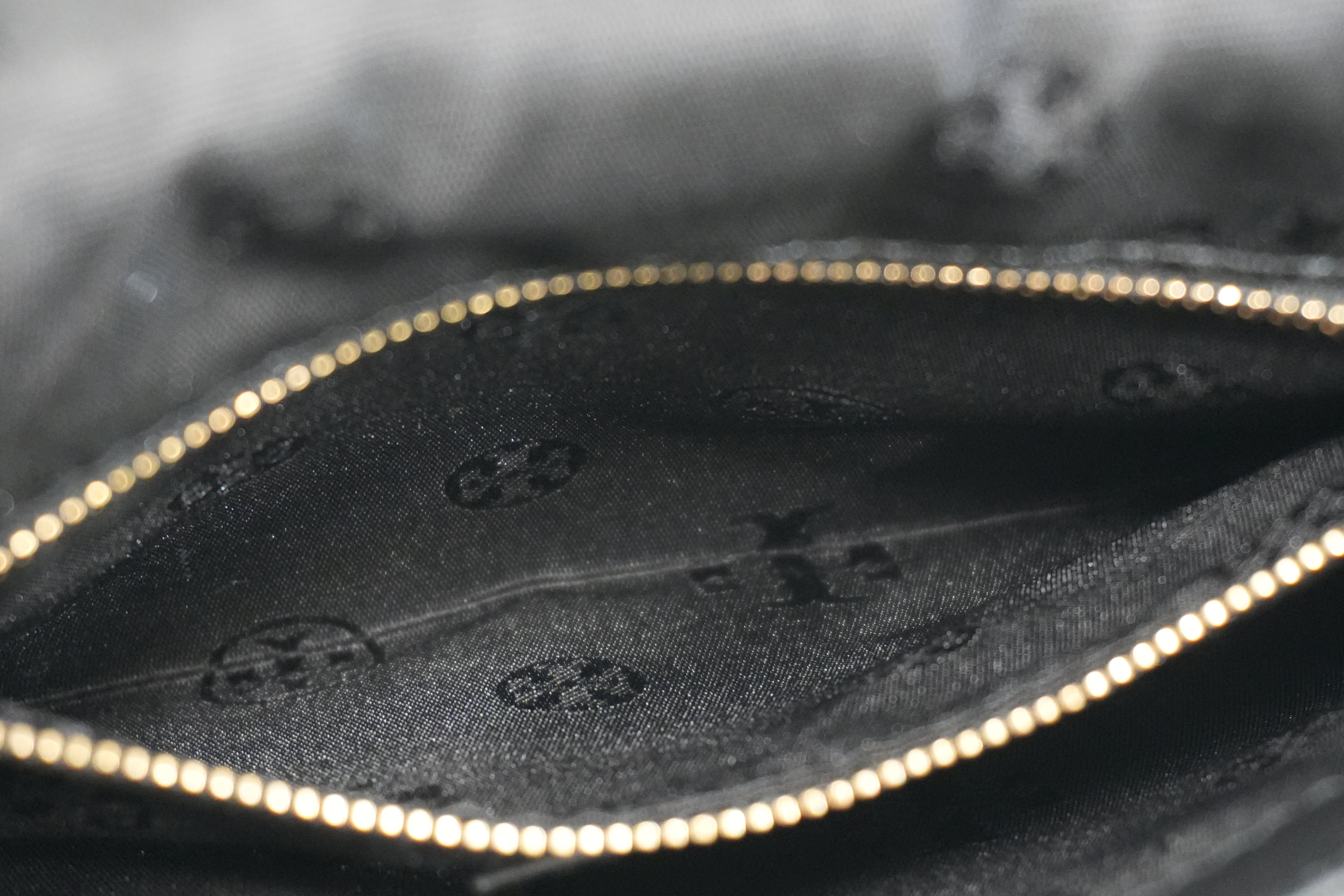 Pre-owned Tory Burch Chain Shoulder Bag Black