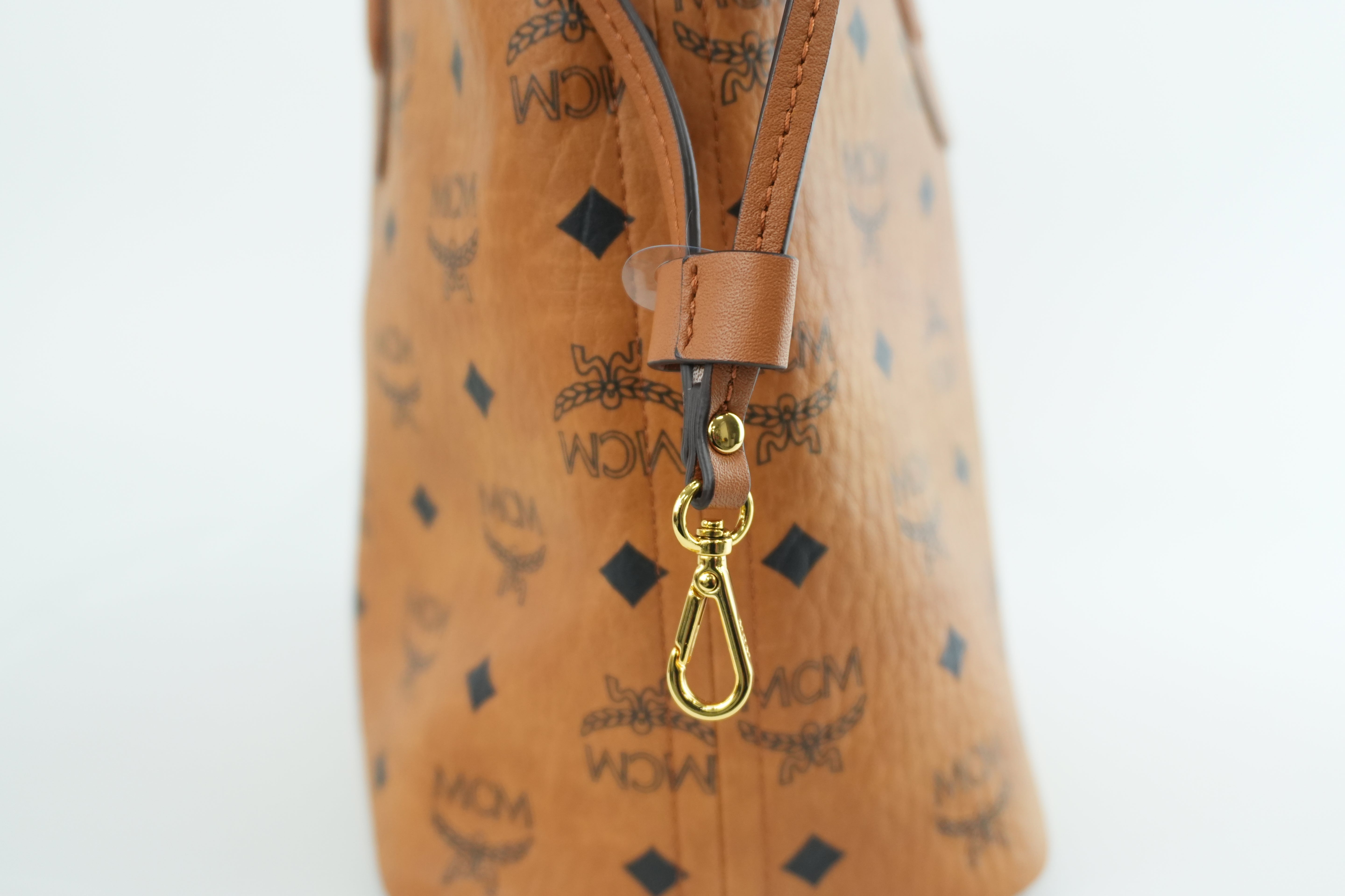 MCM Tote Bag Cognac Used