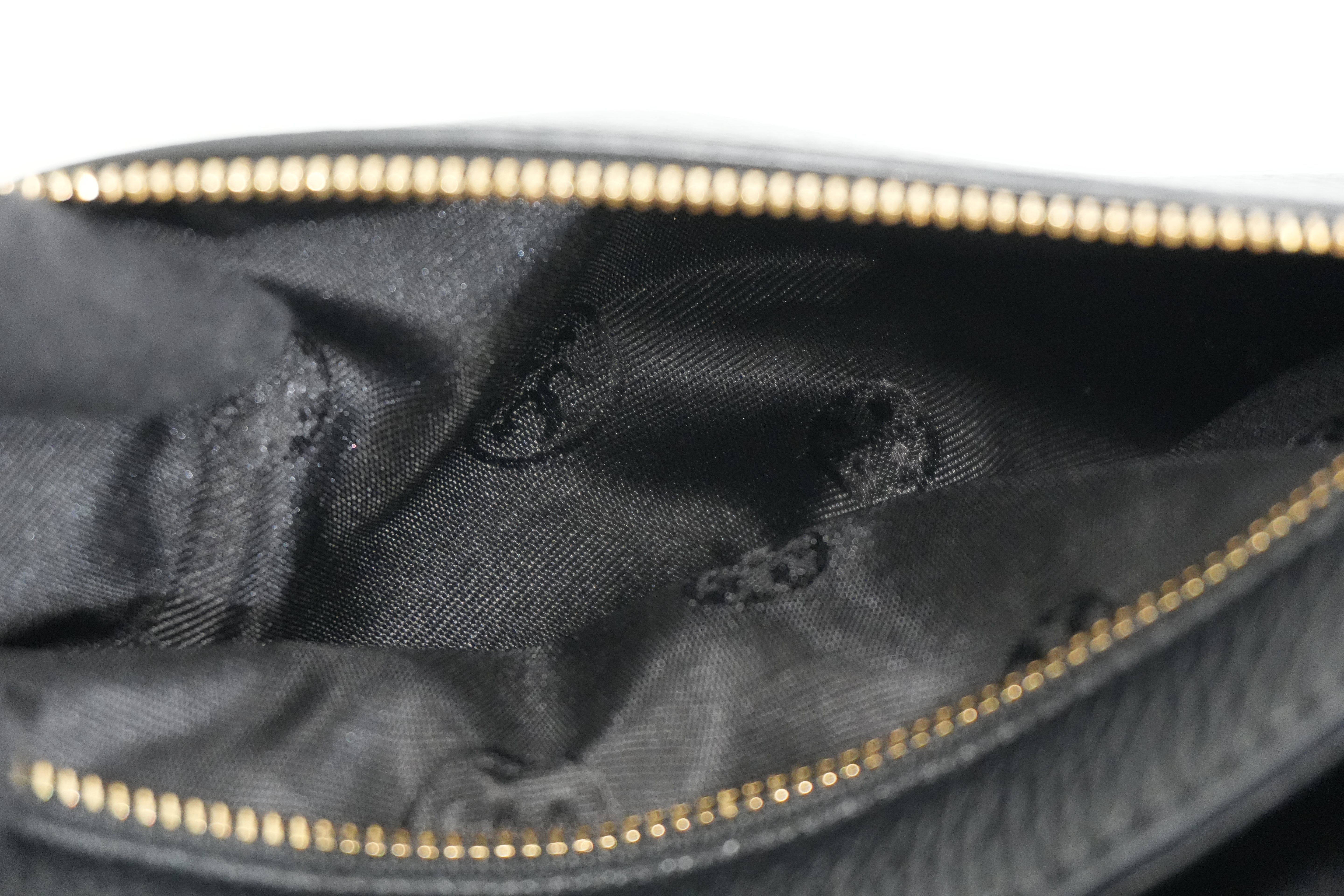 Pre-owned Tory Burch Chain Shoulder Bag Black