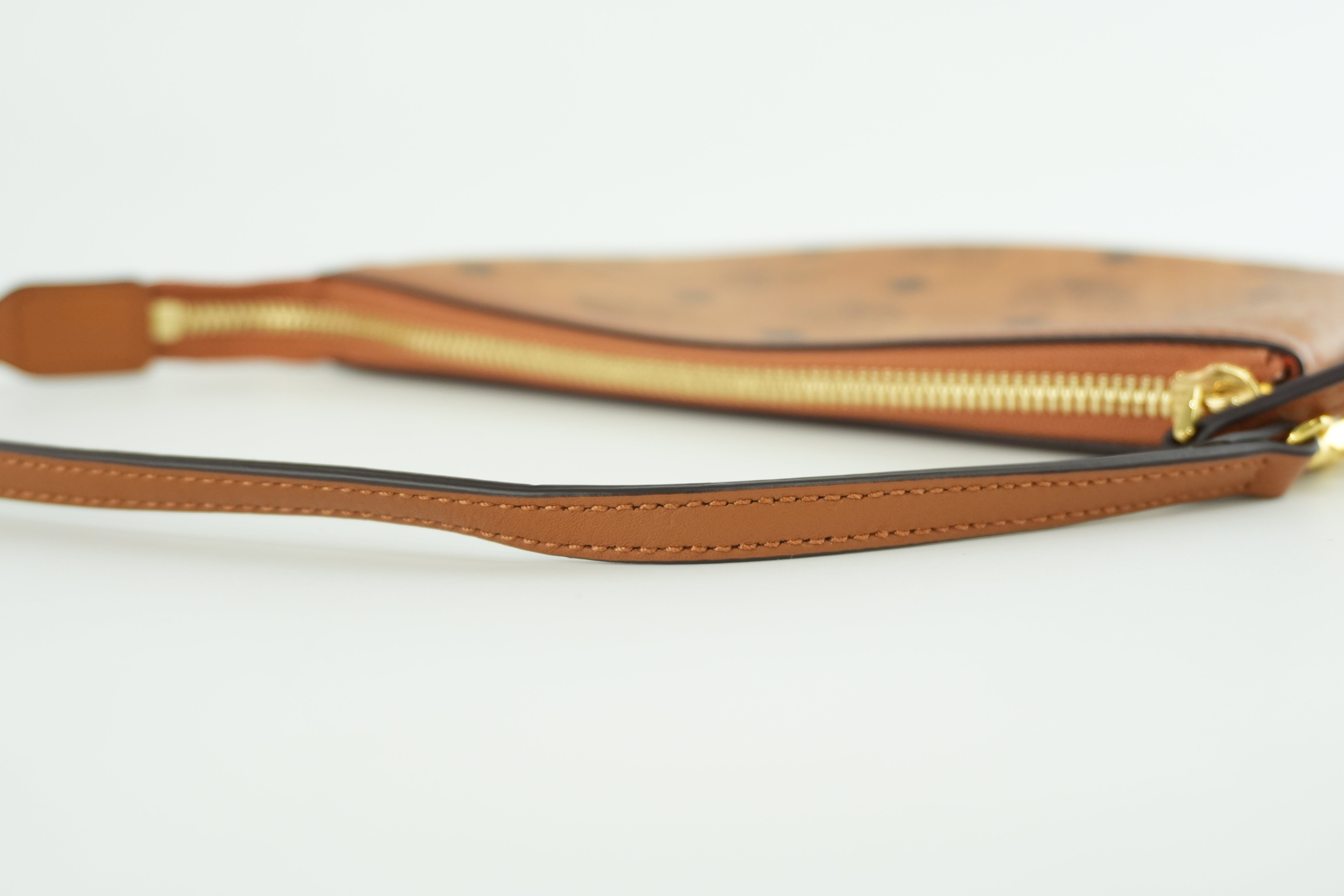 MCM Tote Bag Cognac Used