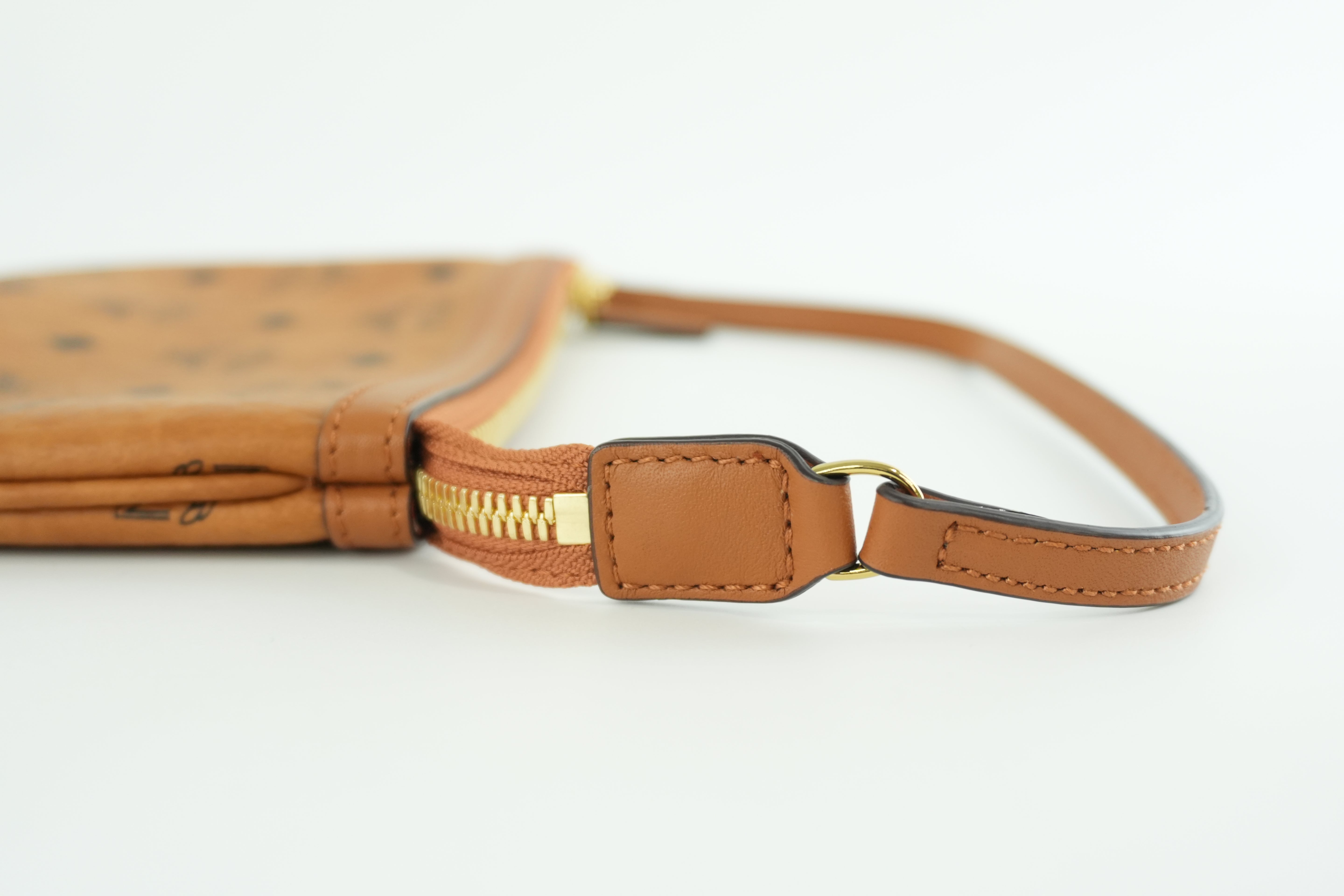 MCM Tote Bag Cognac Used