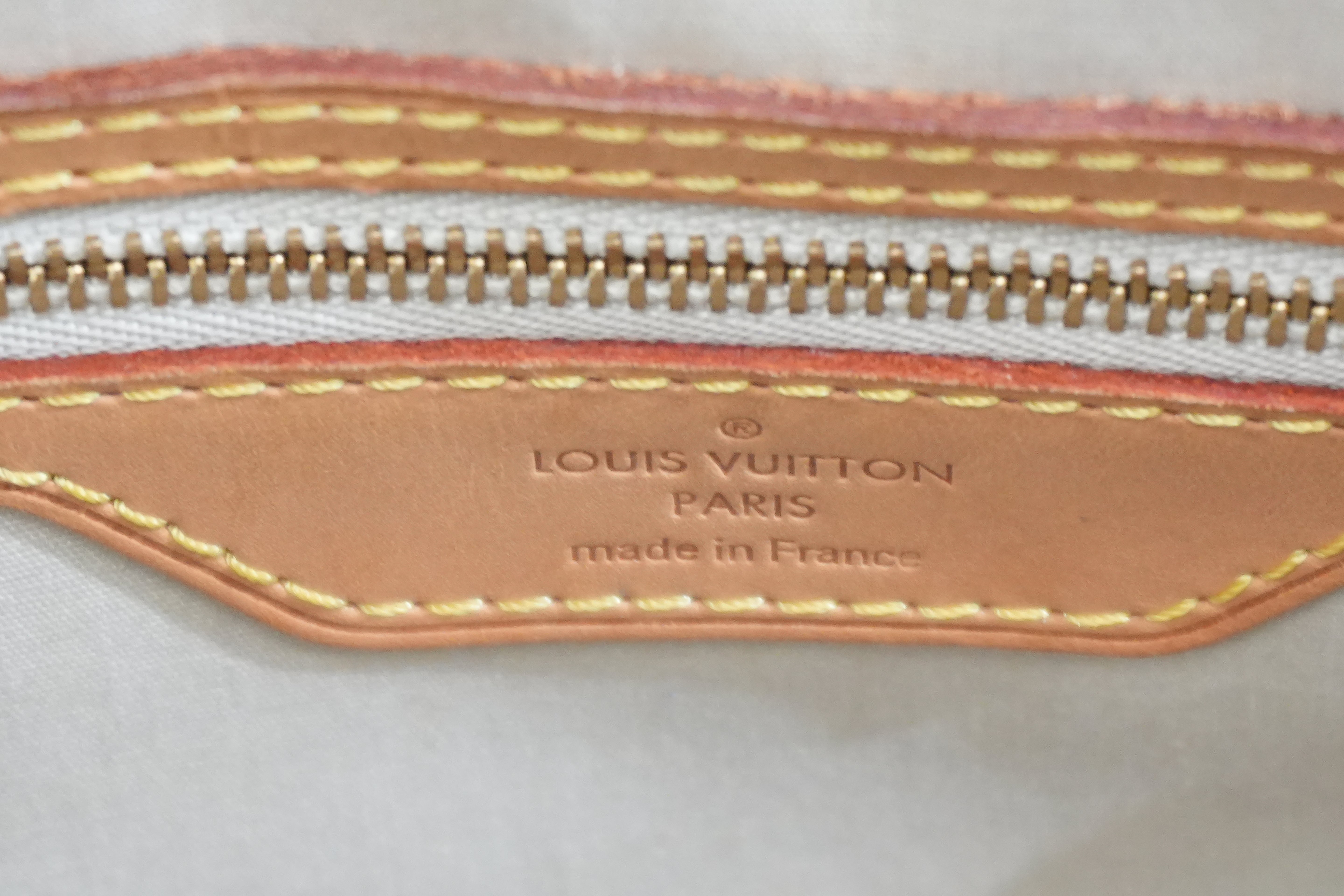 Pre-owned Louis Vuitton Vernis Handbag Yellow