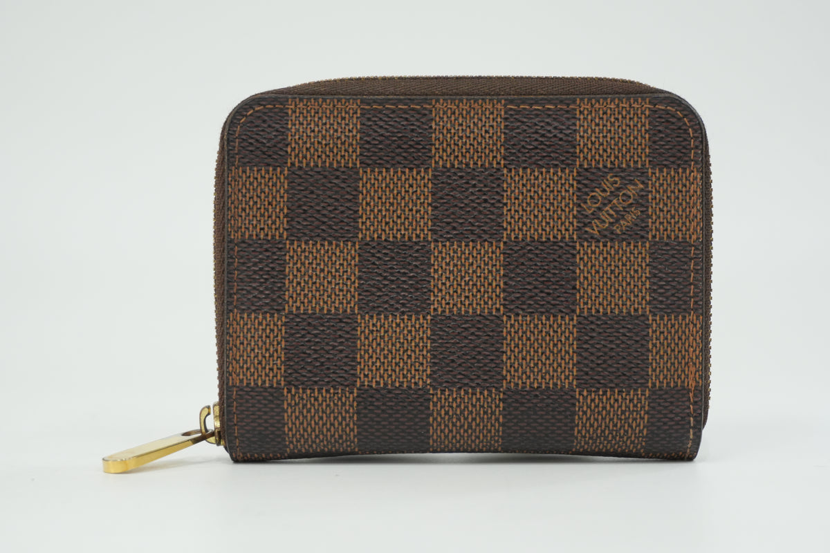 Pre-Owned Louis Vuitton Damier Ebene Card Case