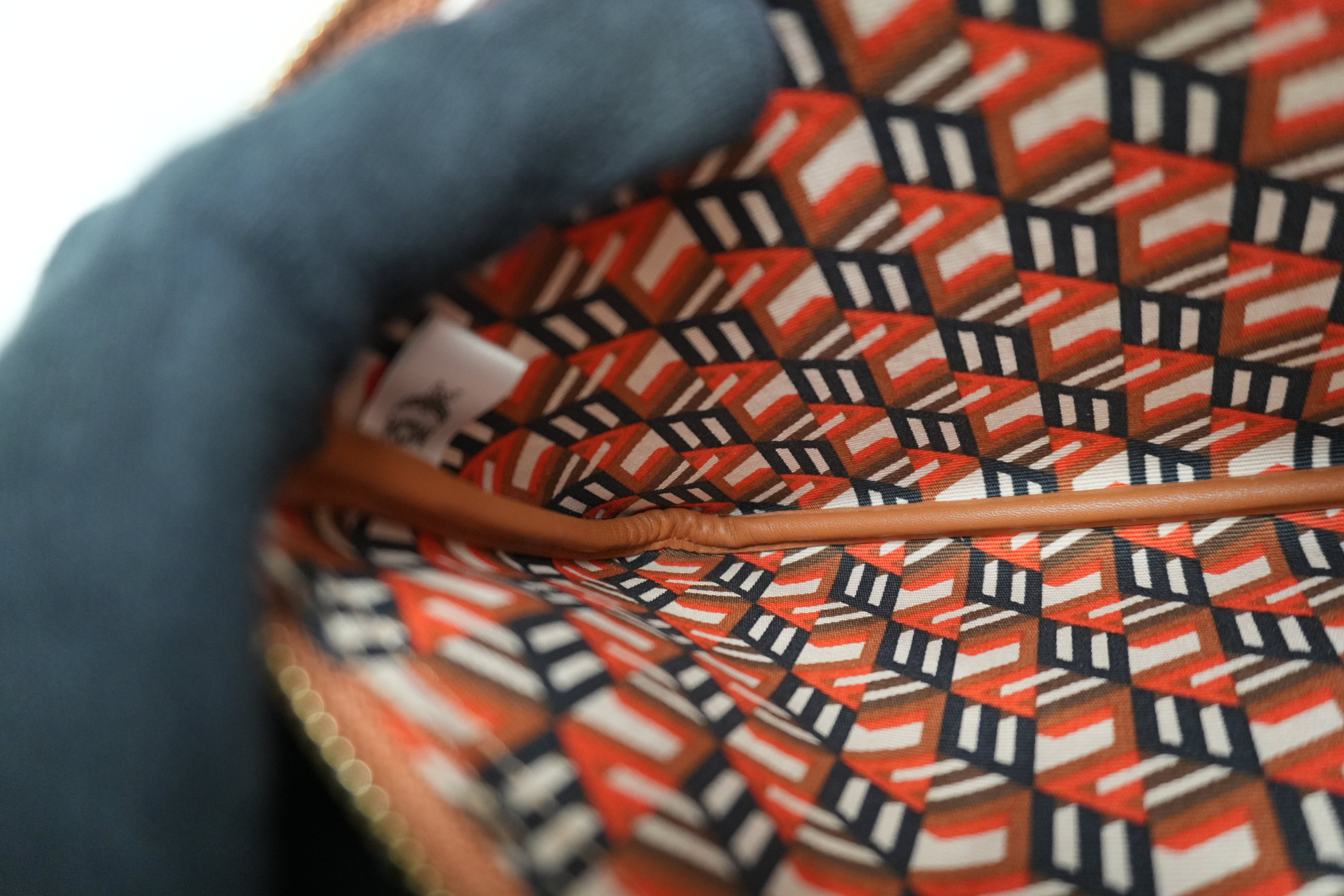 MCM Tote Bag Cognac Used