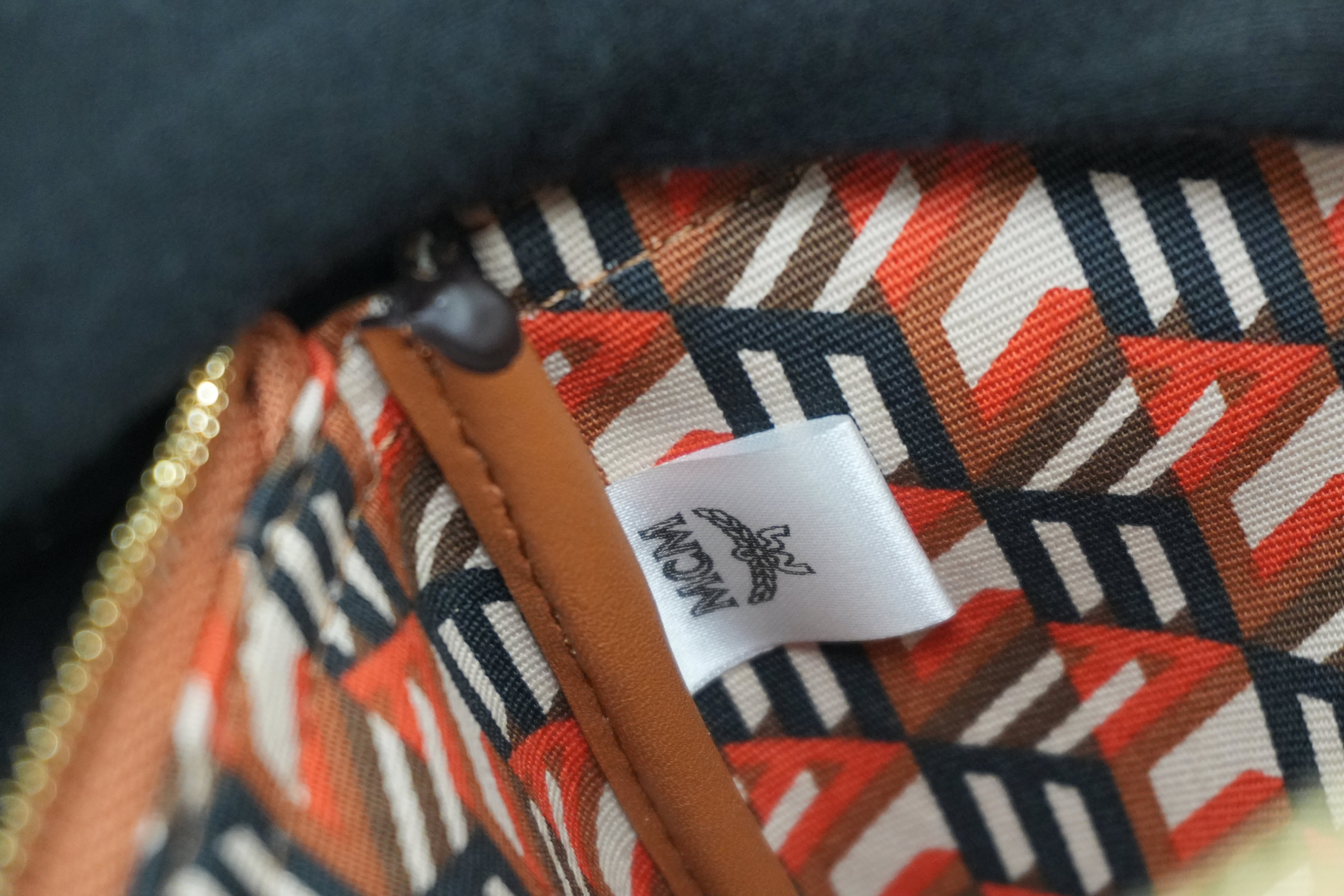 MCM Tote Bag Cognac Used