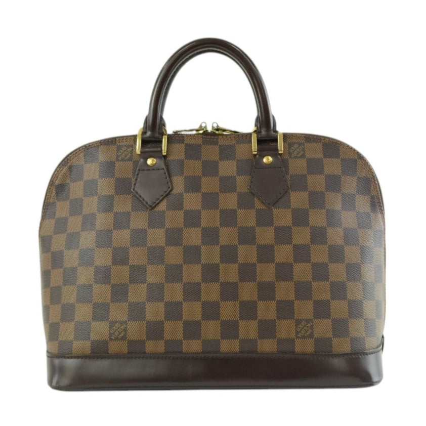 Louis Vuitton Damier Ebene Alma PM Handbag Used