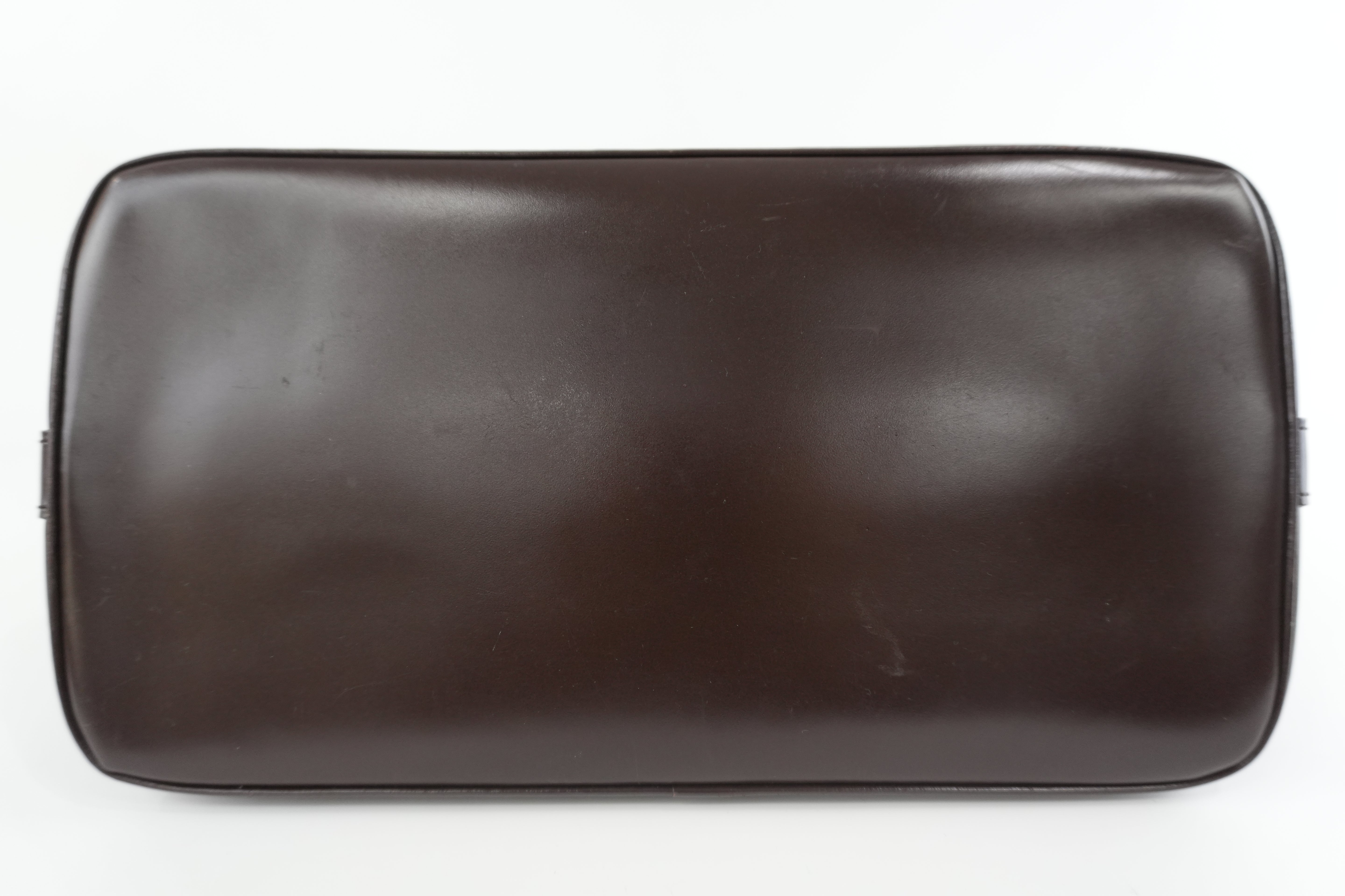 Louis Vuitton Damier Ebene Alma PM Handbag Used