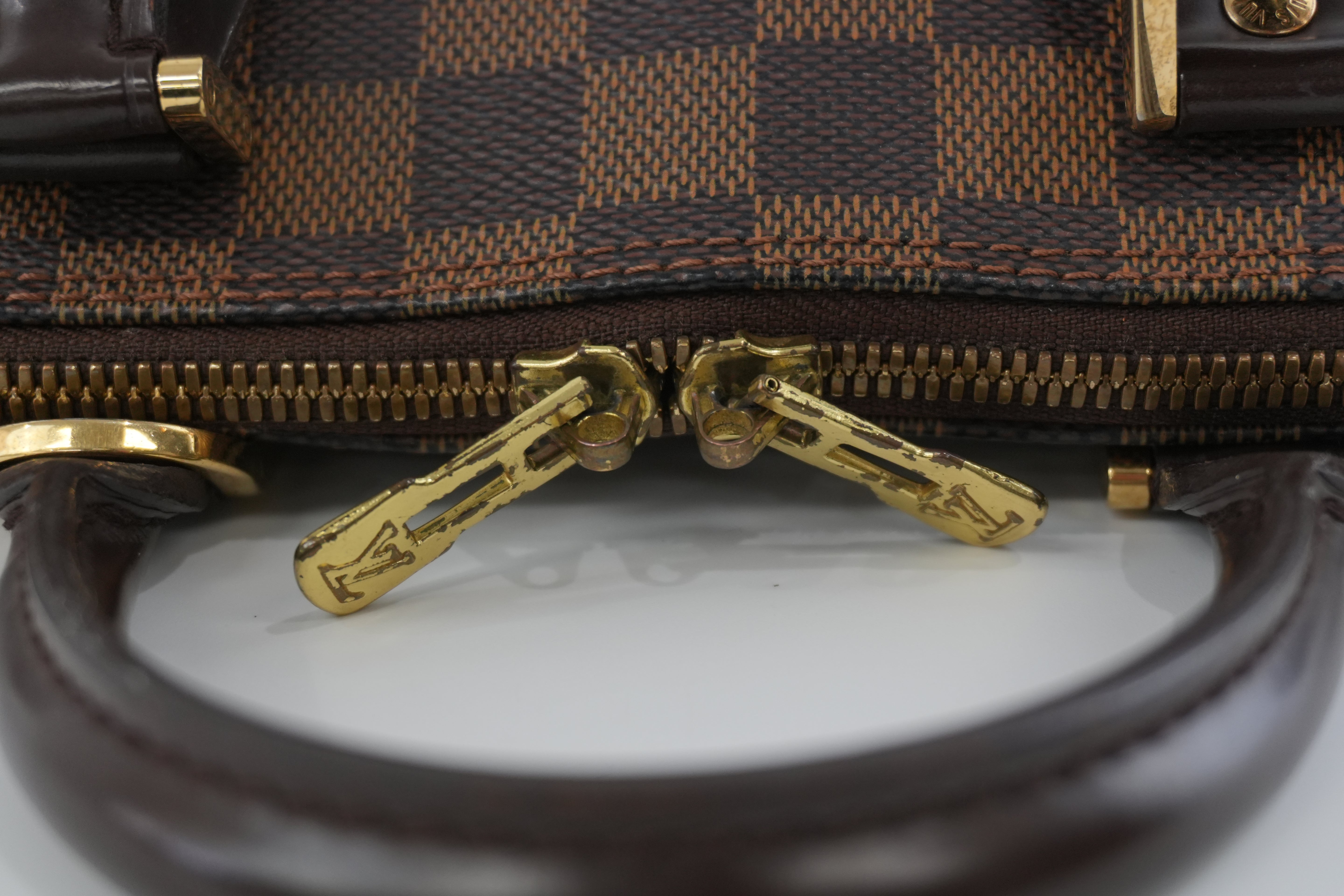 Louis Vuitton Damier Ebene Alma PM Handbag Used