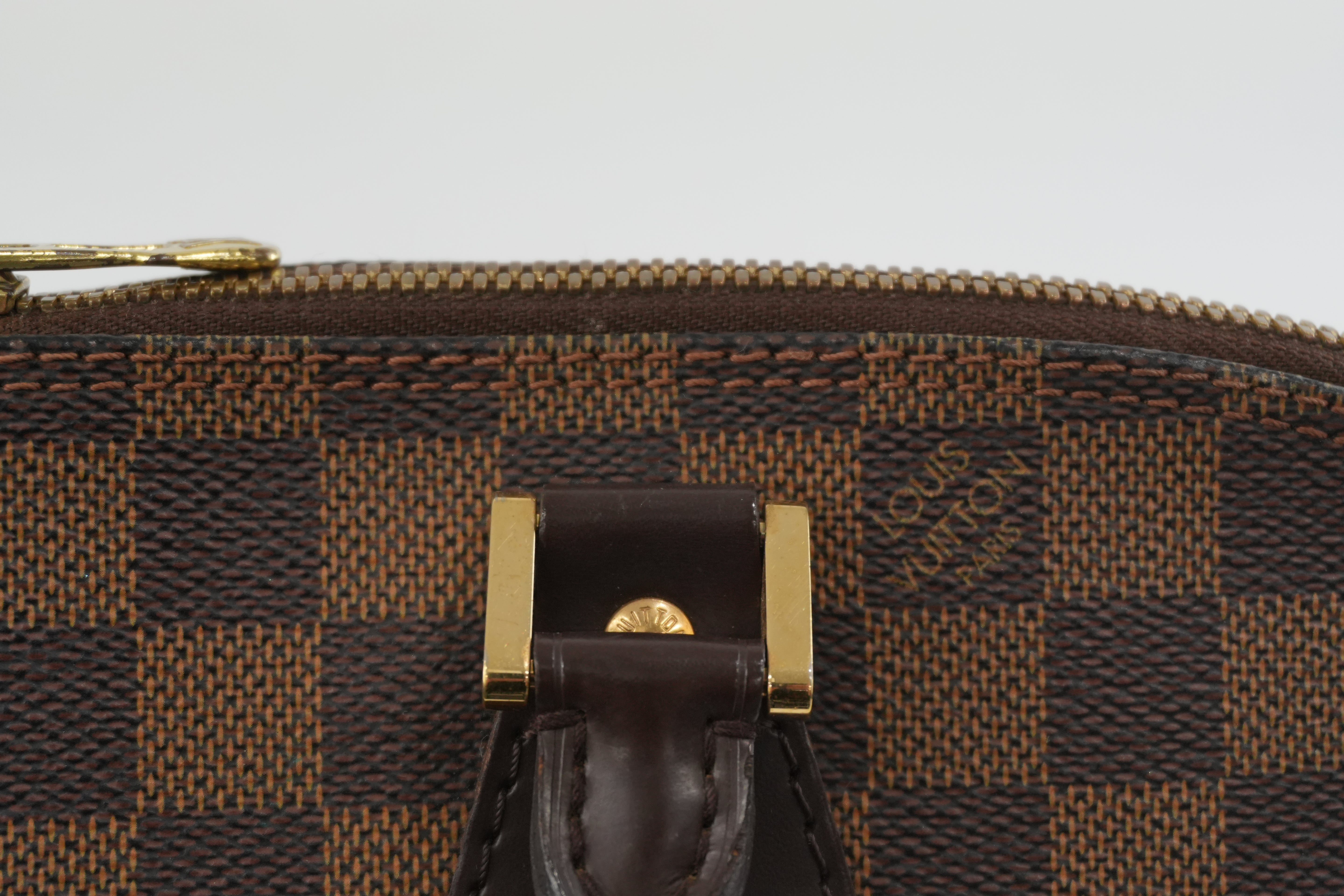 Louis Vuitton Damier Ebene Alma PM Handbag Used