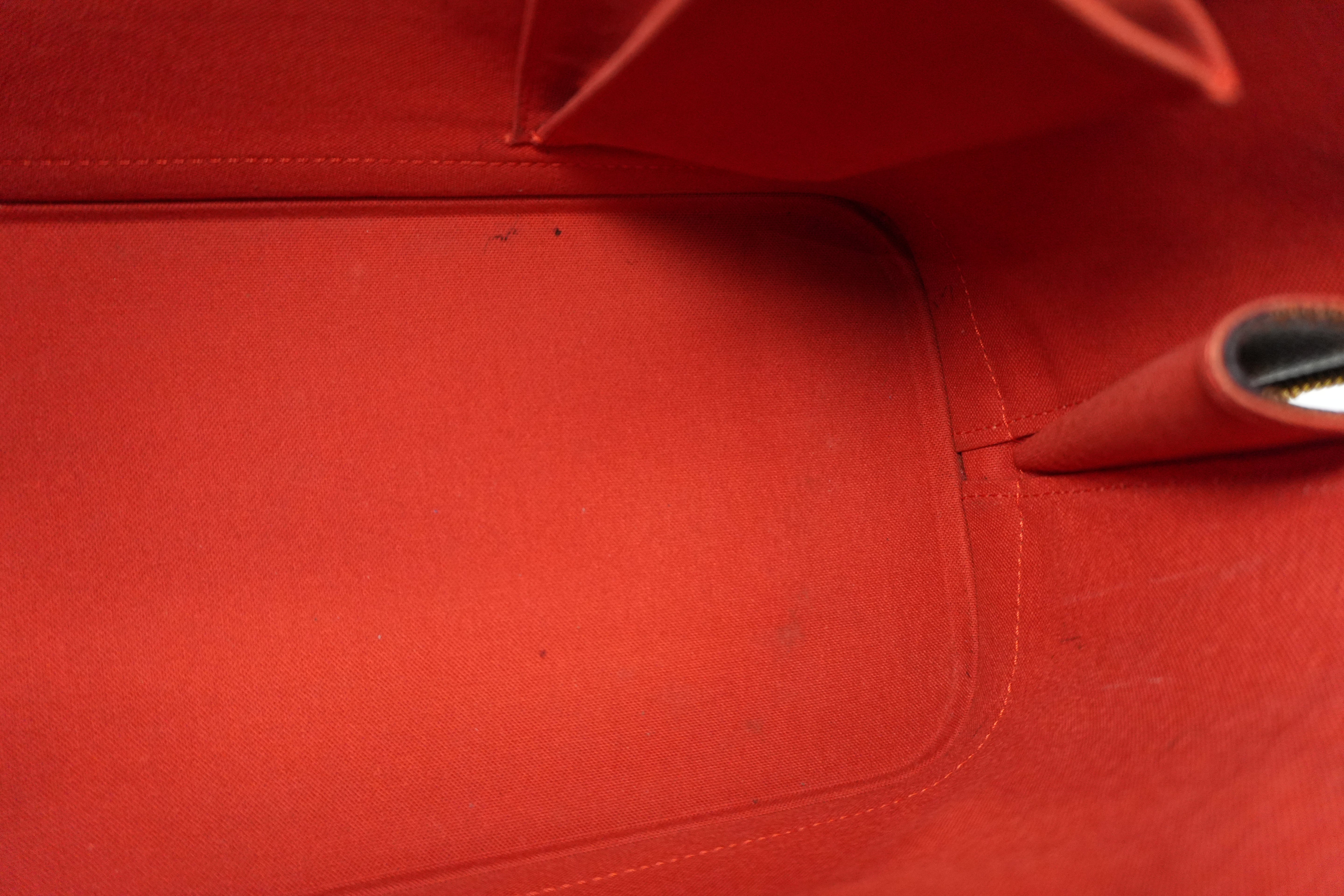 Louis Vuitton Damier Ebene Alma PM Handbag Used