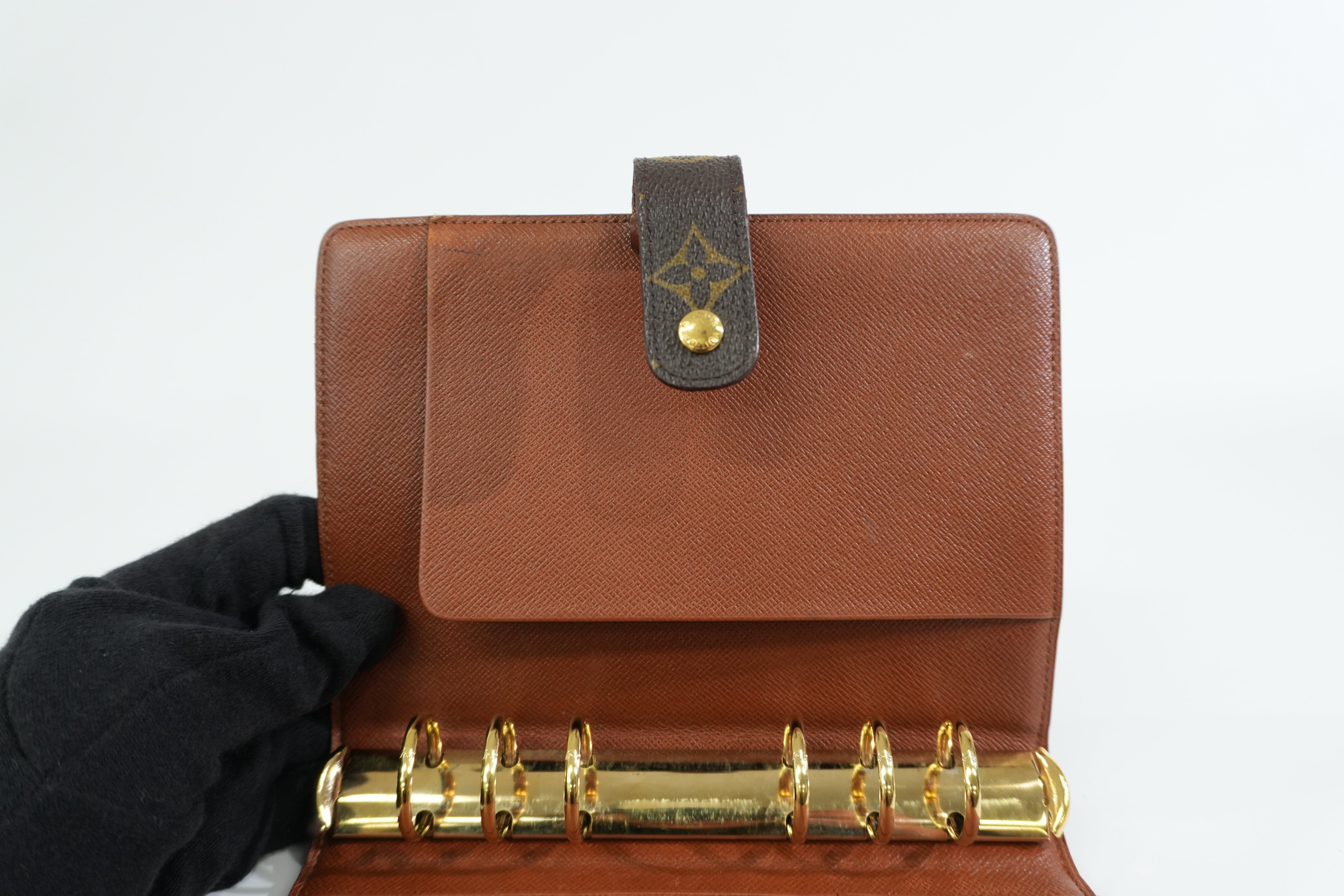 Pre-owned Louis Vuitton Monogram Agenda MM Cover