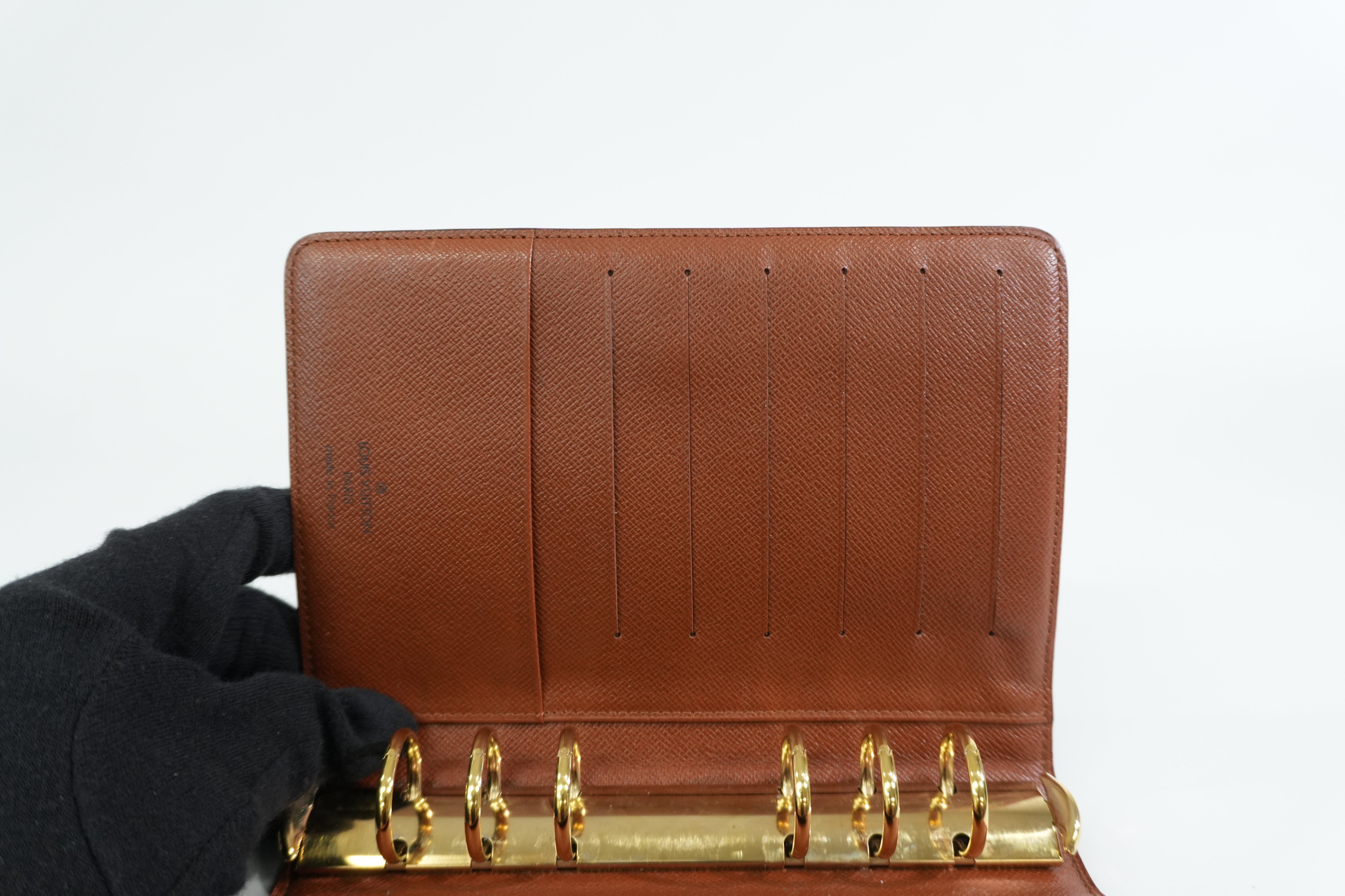 Pre-owned Louis Vuitton Monogram Agenda MM Cover