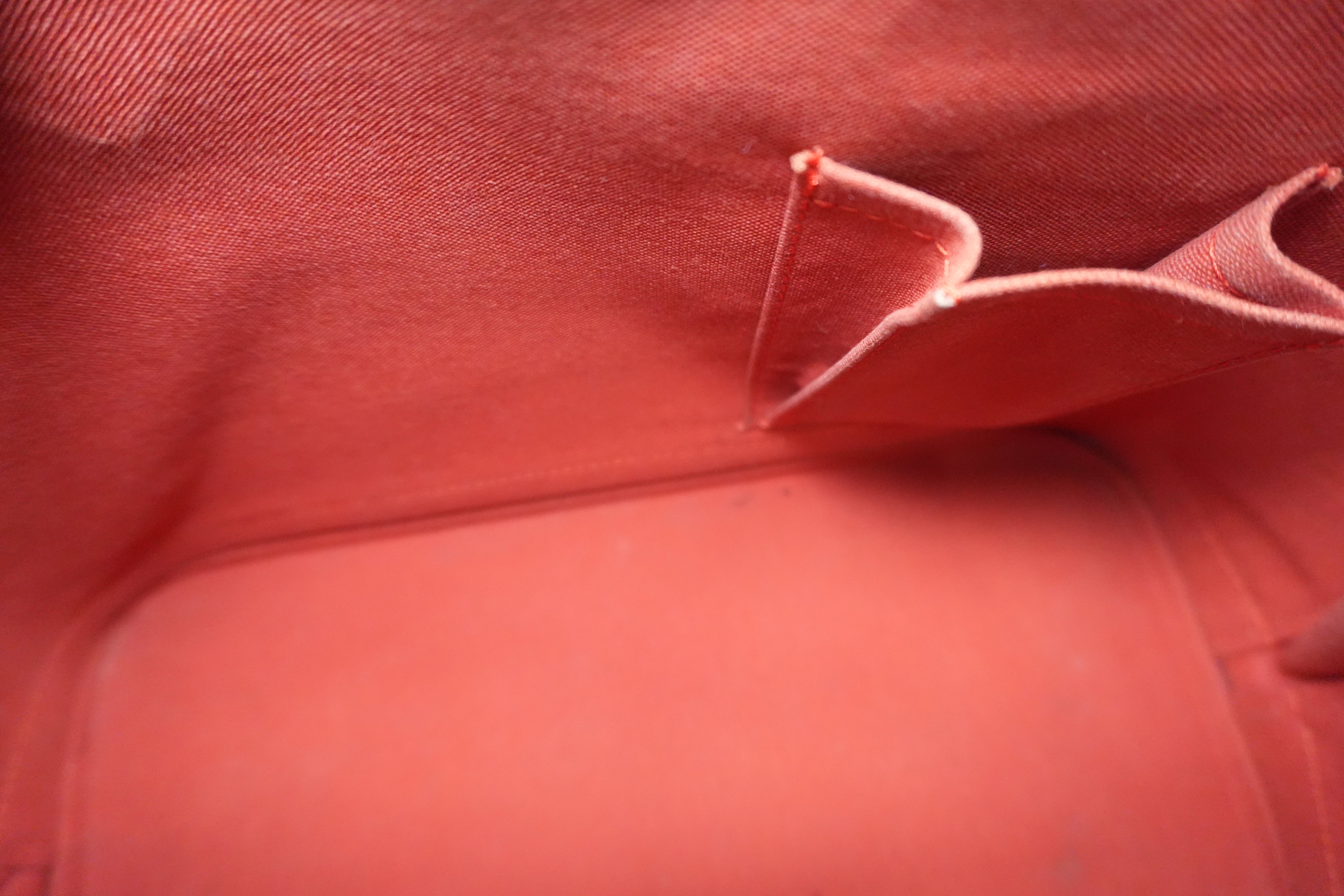 Louis Vuitton Damier Ebene Alma PM Handbag Used