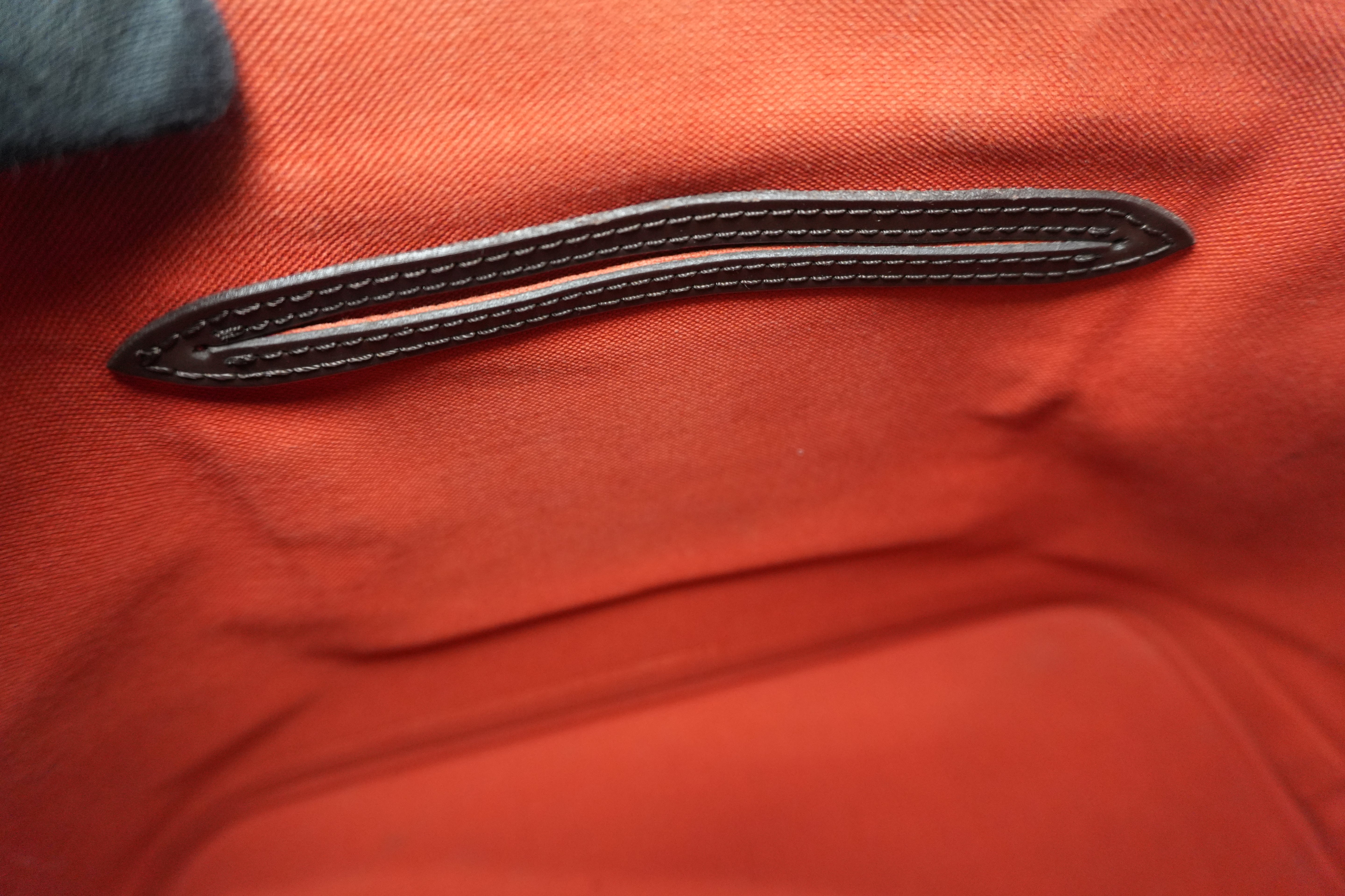 Louis Vuitton Damier Ebene Alma PM Handbag Used