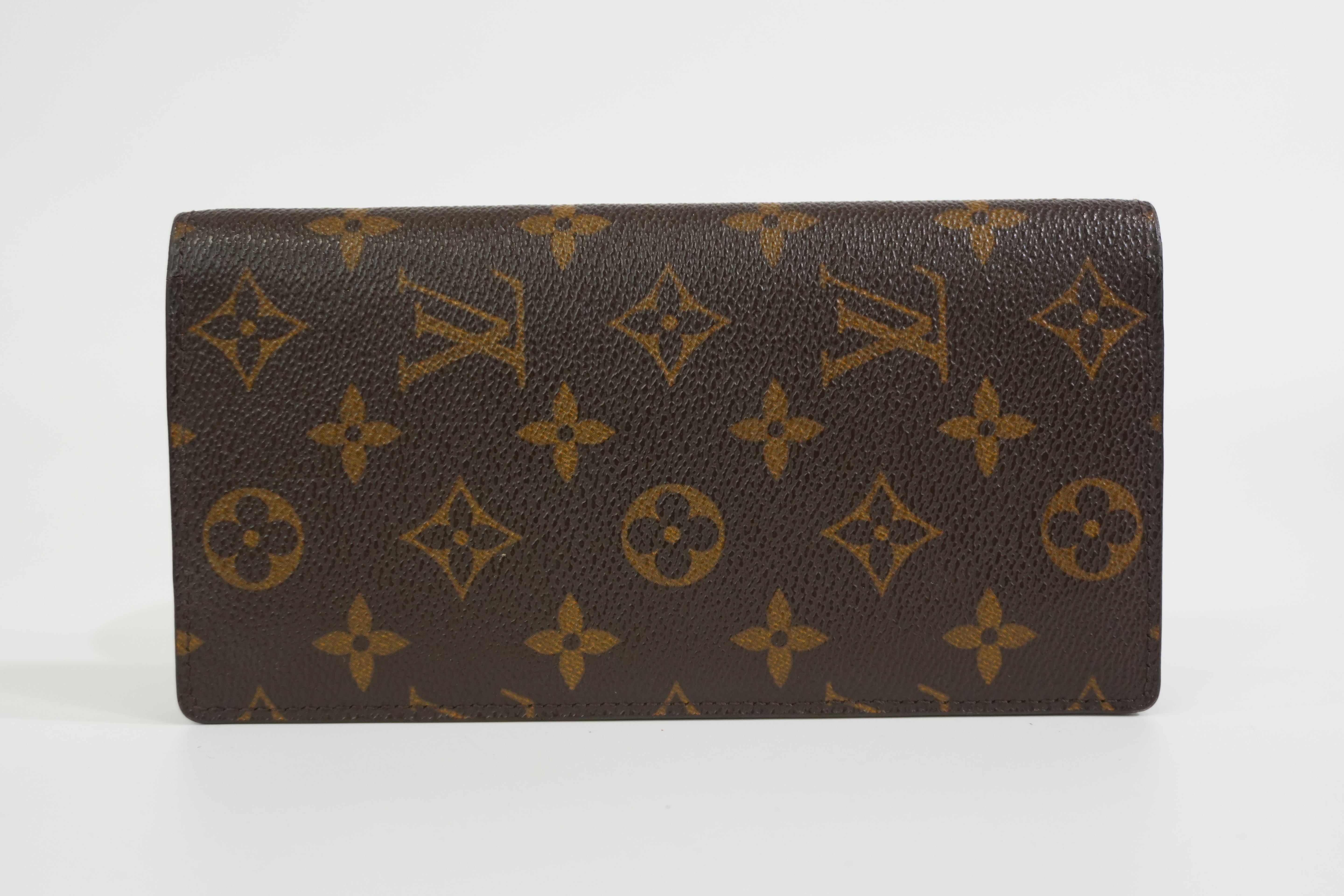 Pre-owned Louis Vuitton Monogram Long Wallet