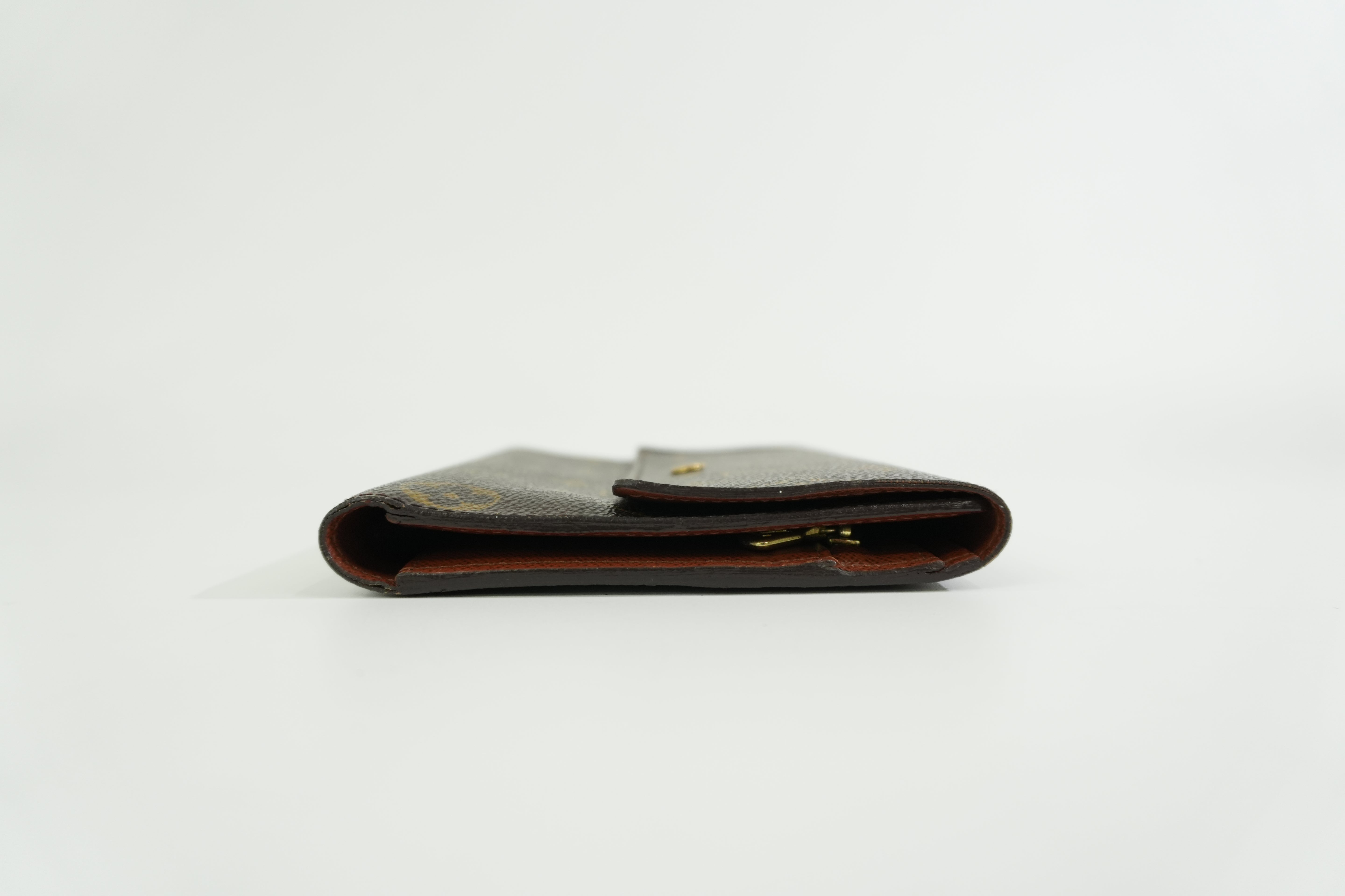 Pre-owned Louis Vuitton Monogram Trifold Long Wallet